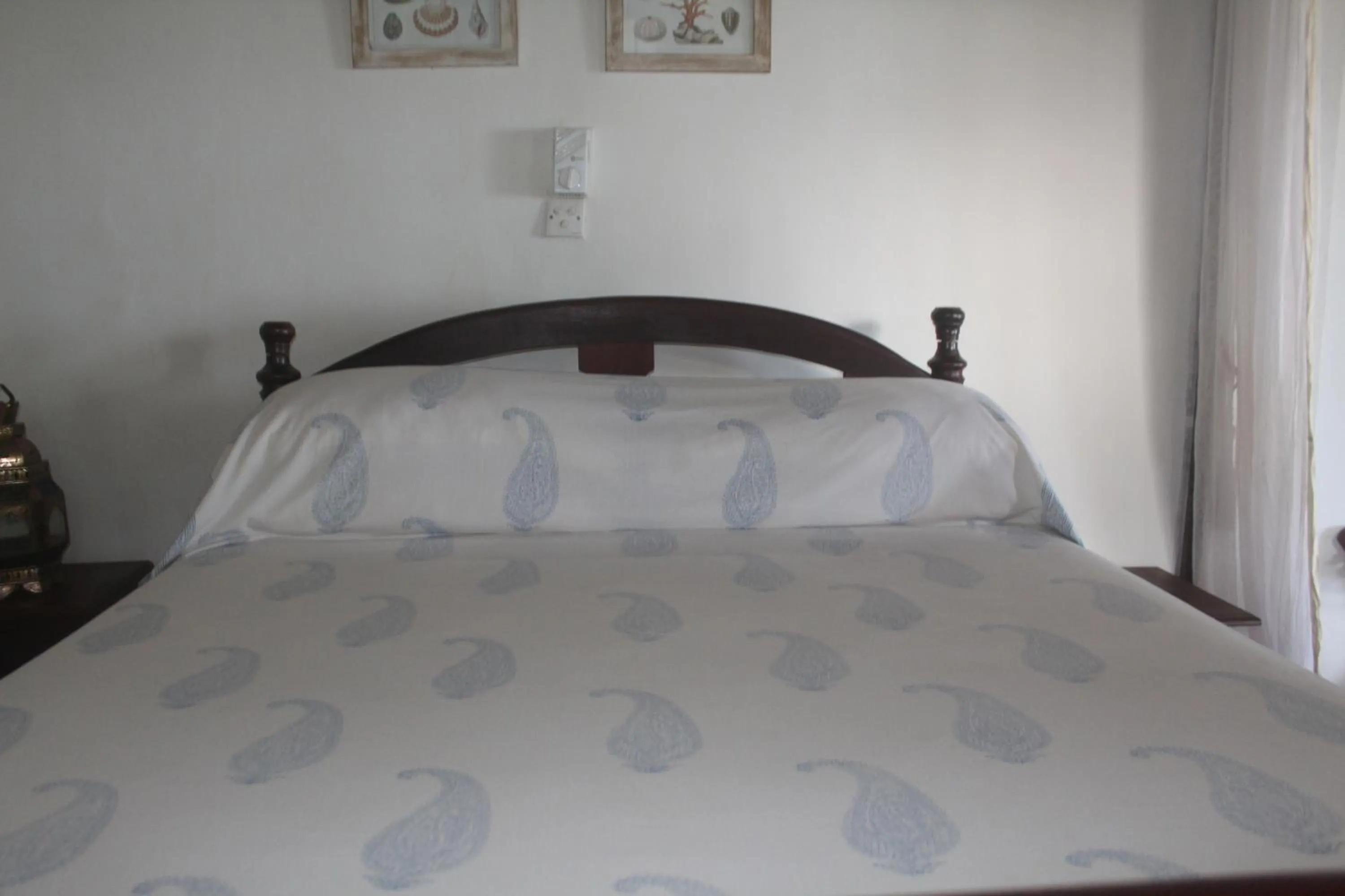Bed in Kijani Hotel