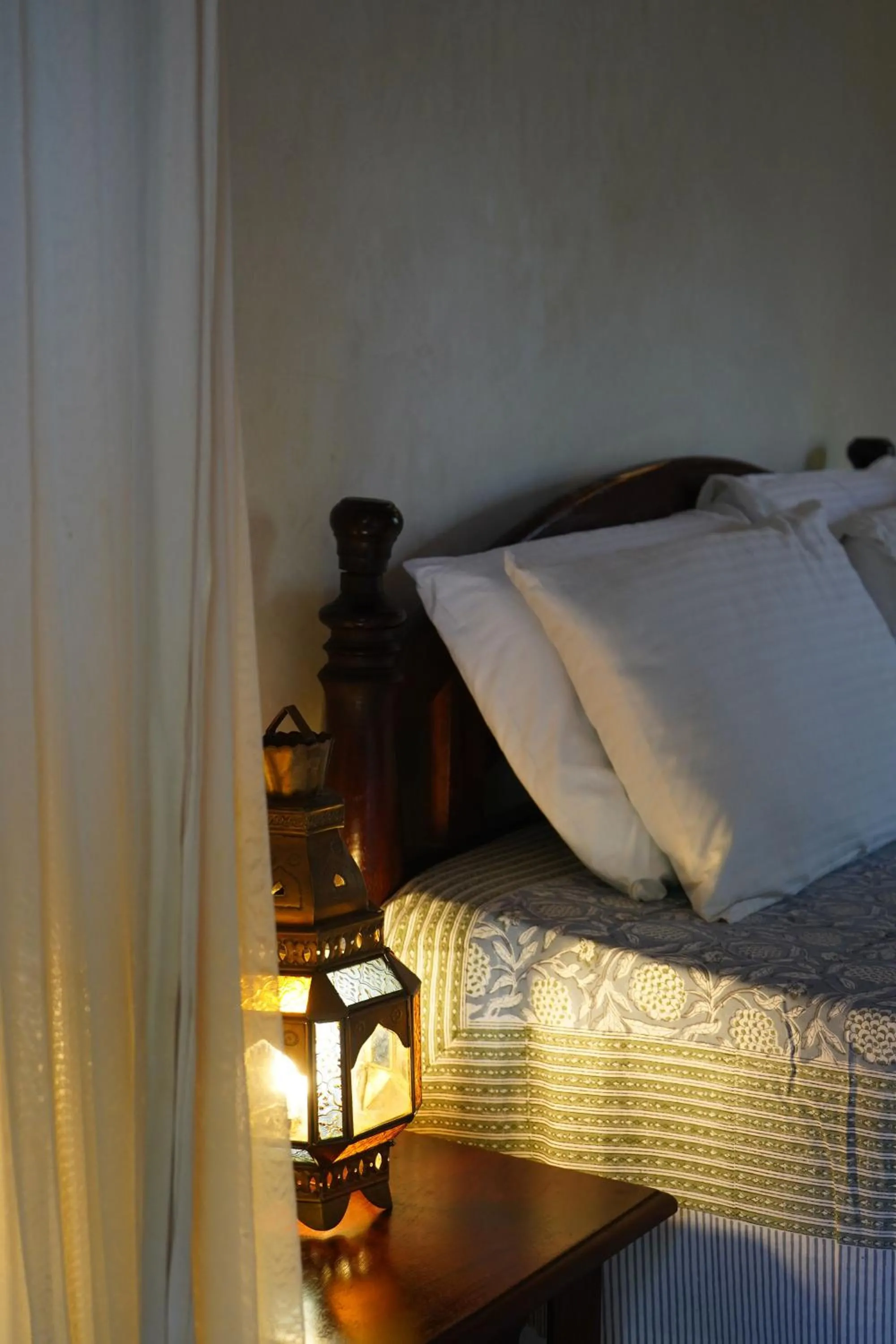 Bed in Kijani Hotel