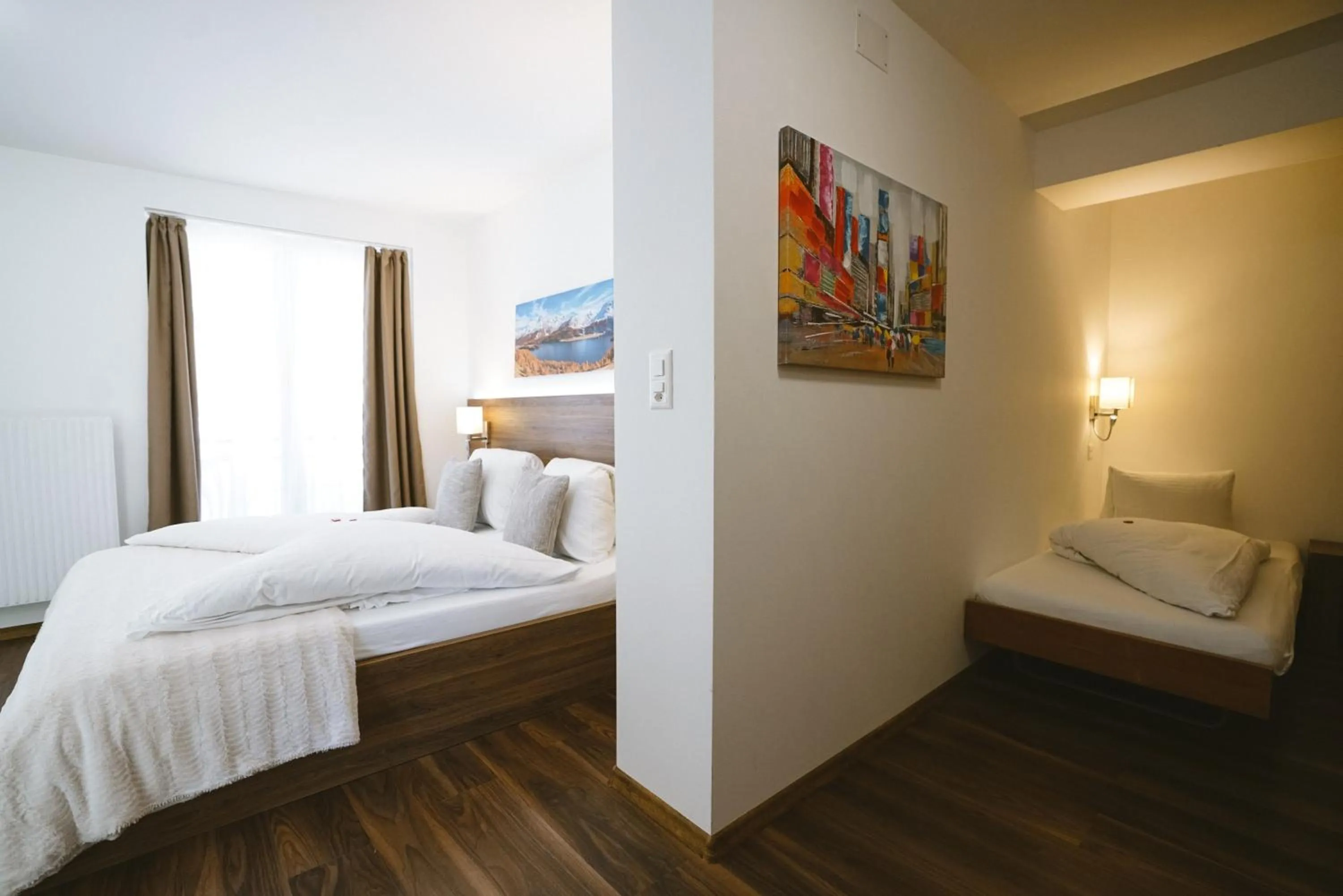 Photo of the whole room, Bed in Hotel Römerhof