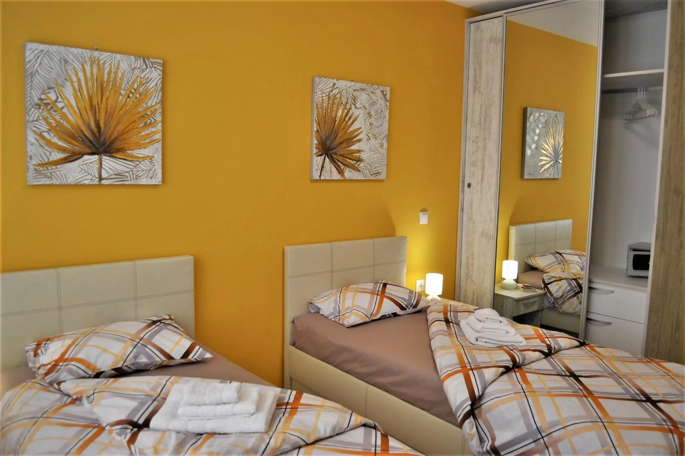 Bedroom, Bed in Guest Apartment Balkan