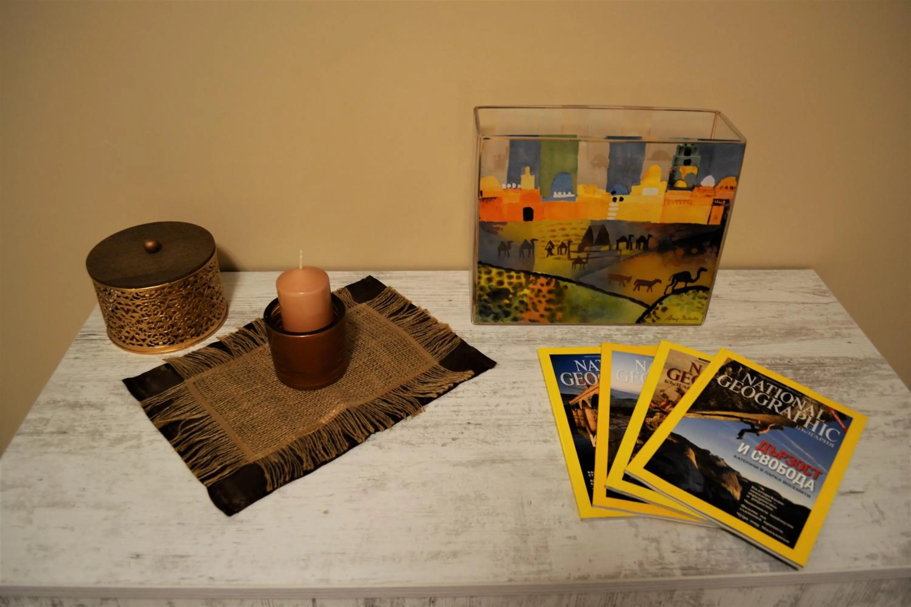 Decorative detail in Guest Apartment Balkan