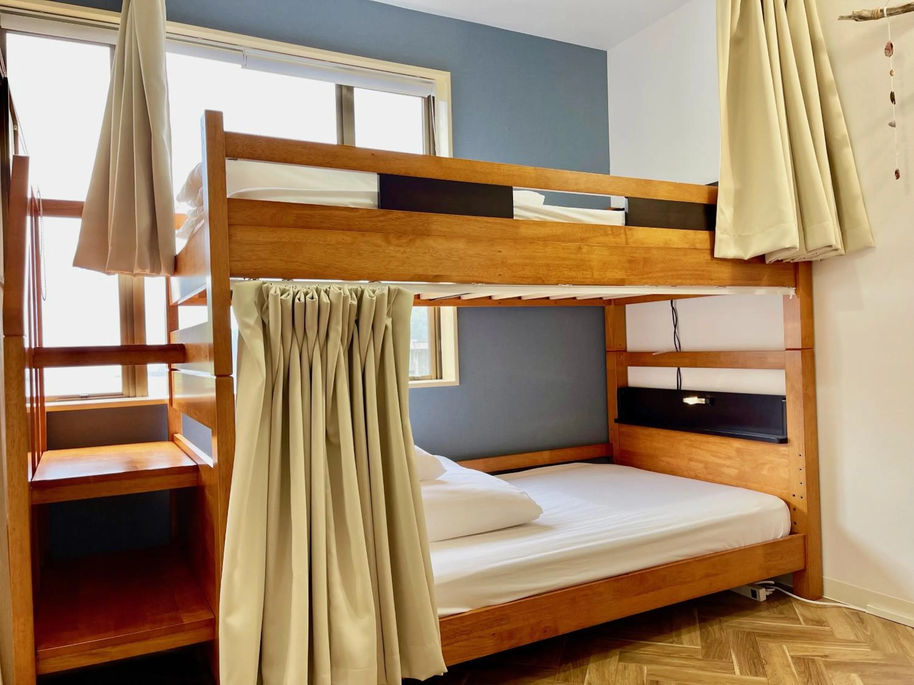 bunk bed, Bed in Guesthouse All you need - All rooms have an ocean view!