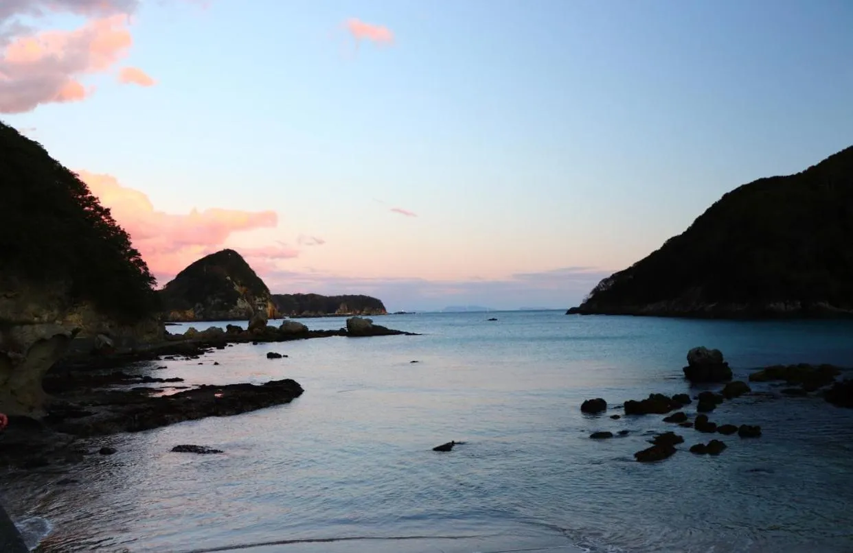 Natural landscape in Guesthouse All you need - All rooms have an ocean view!