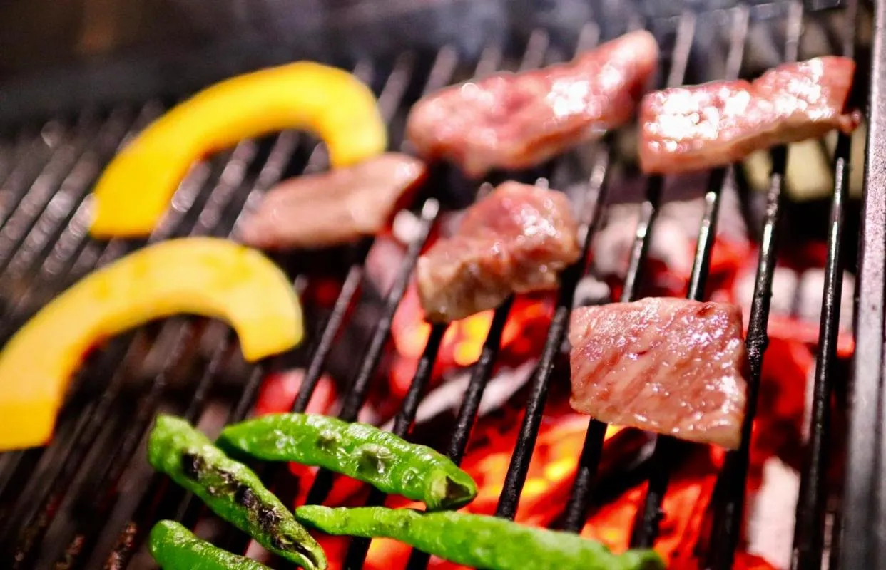 BBQ facilities in Guesthouse All you need - All rooms have an ocean view!