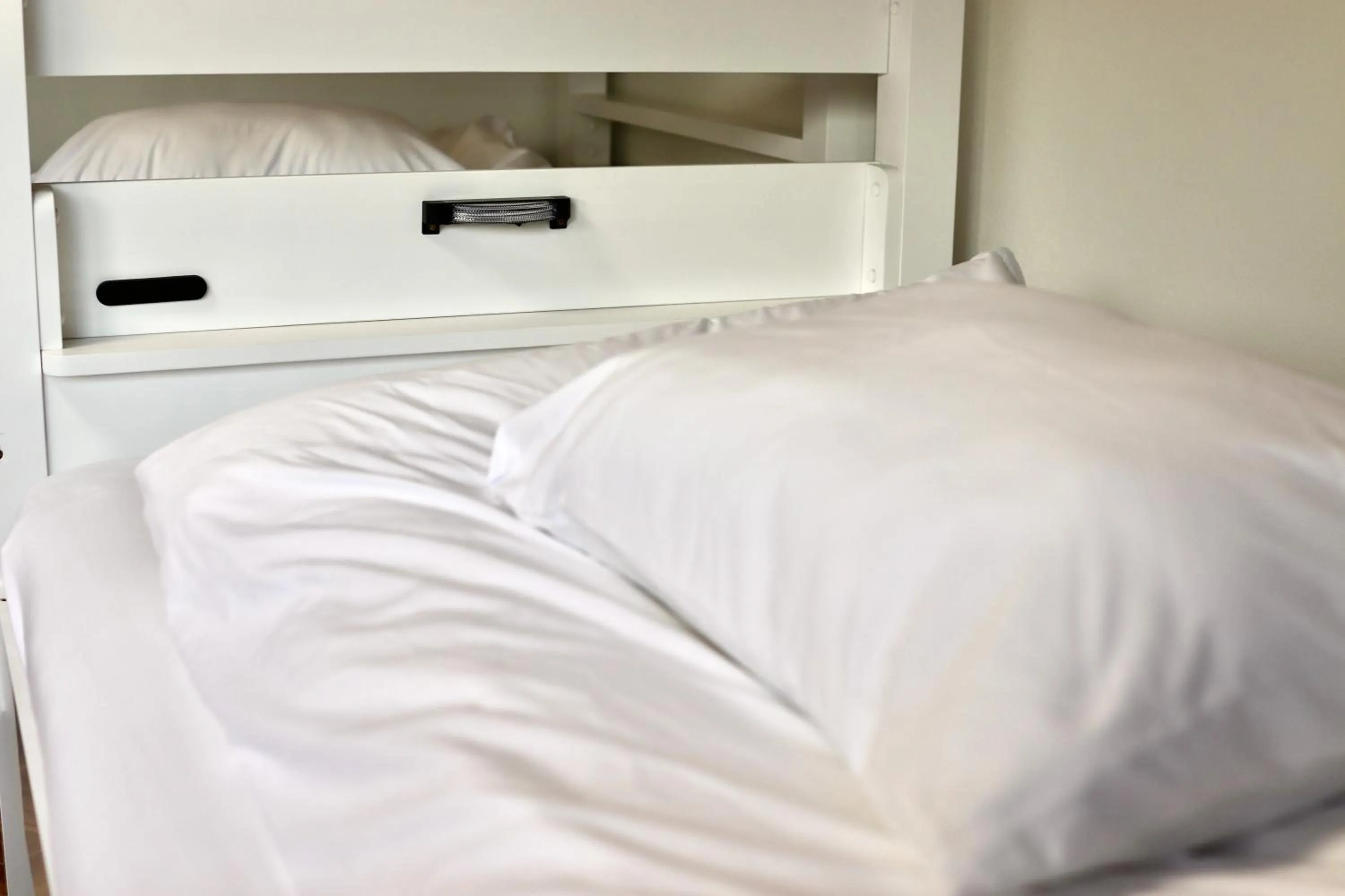 Bedroom, Bed in Guesthouse All you need - All rooms have an ocean view!