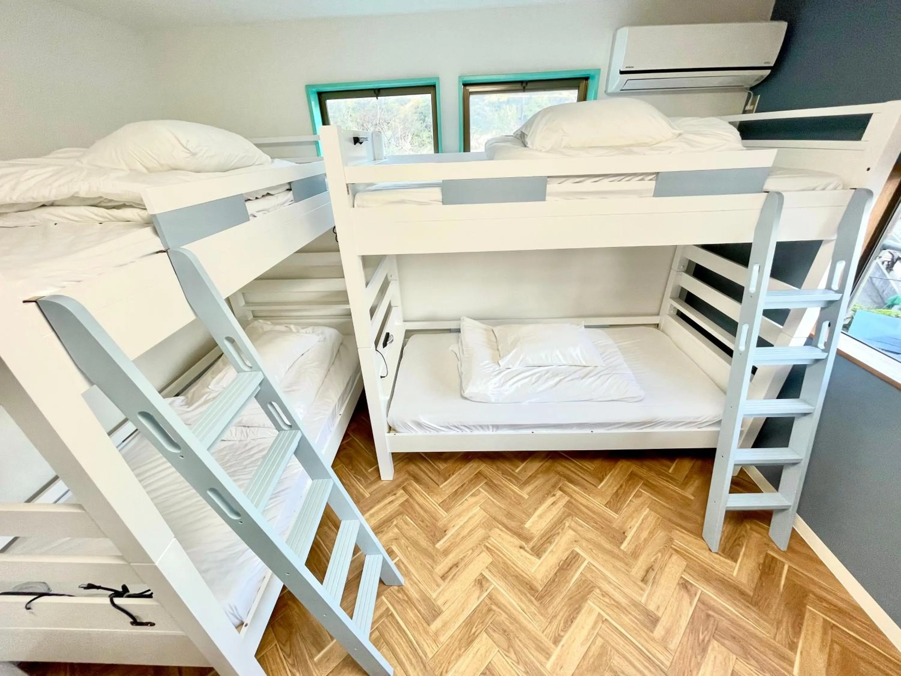 bunk bed, Bed in Guesthouse All you need - All rooms have an ocean view!