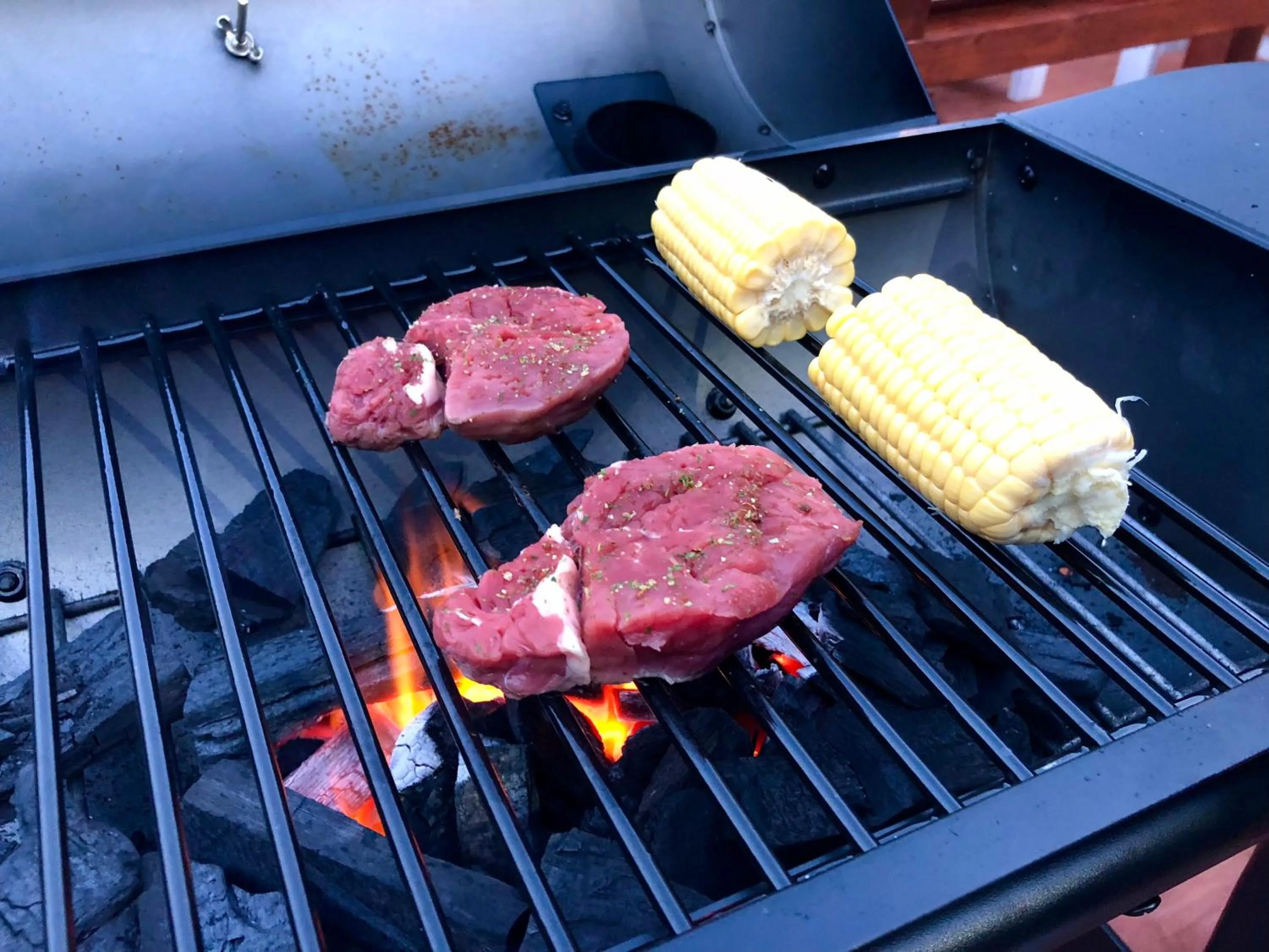 BBQ facilities in Guesthouse All you need - All rooms have an ocean view!