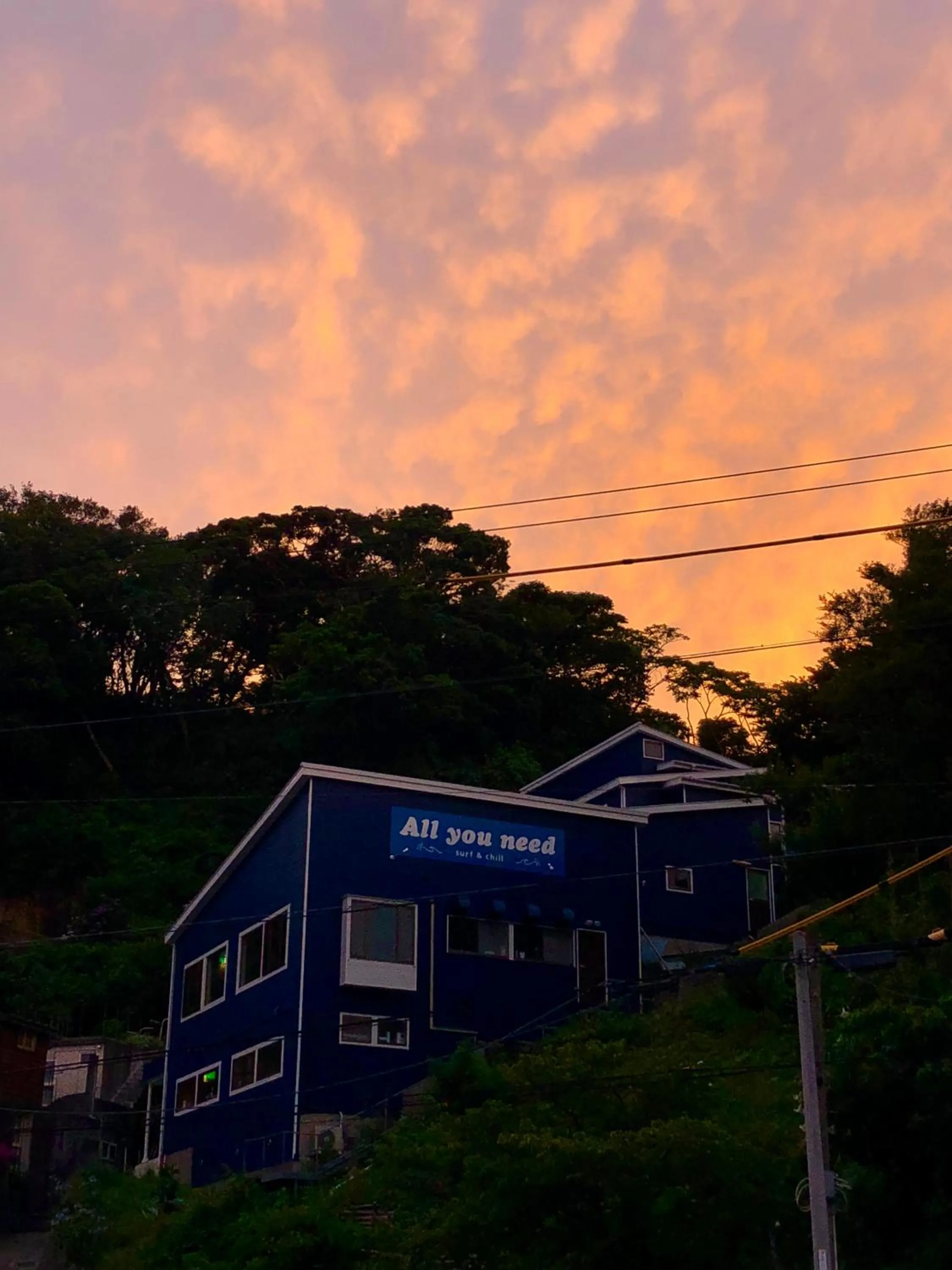 Facade/entrance in Guesthouse All you need - All rooms have an ocean view!