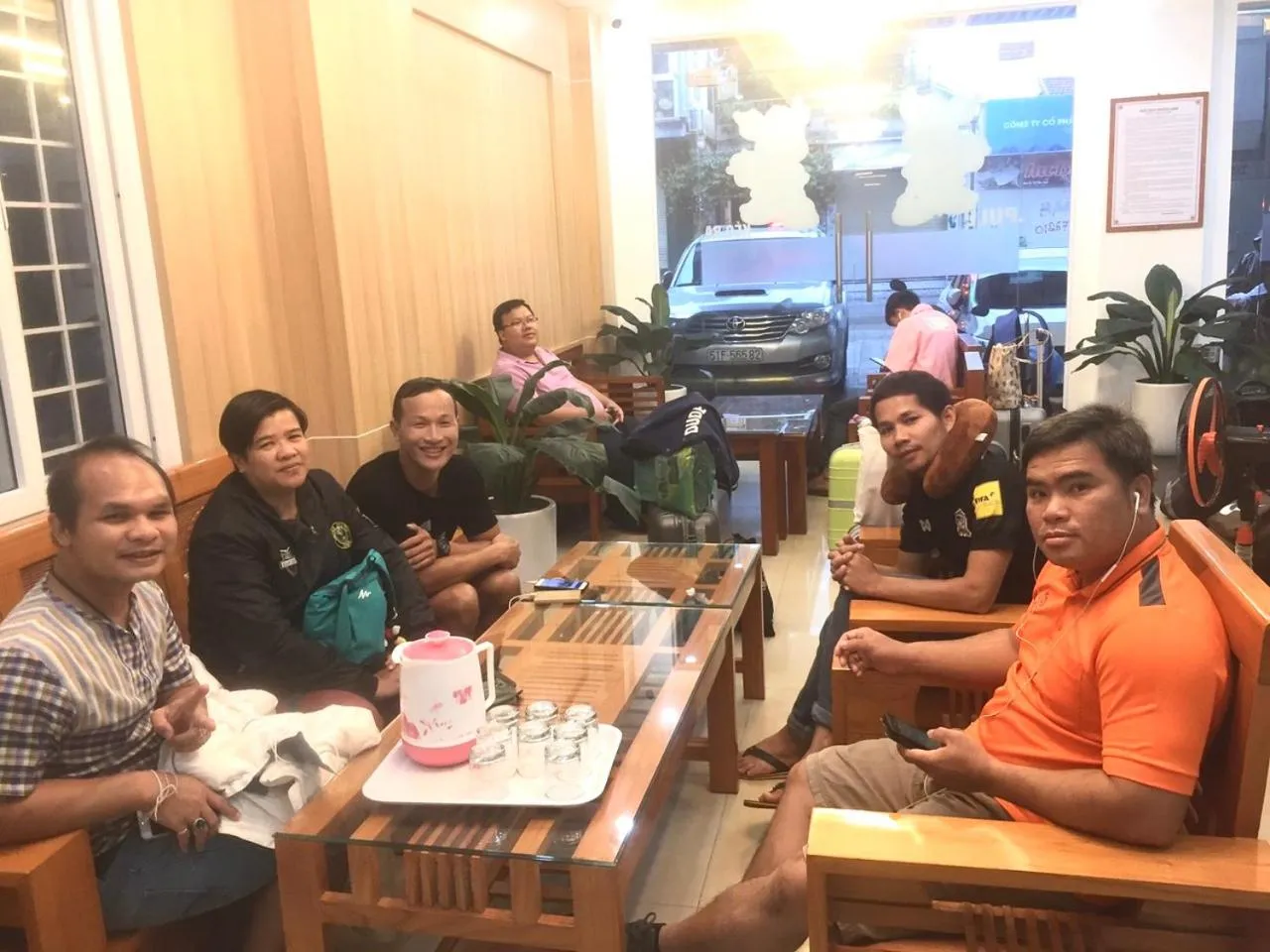 People in Hue Royal Hotel