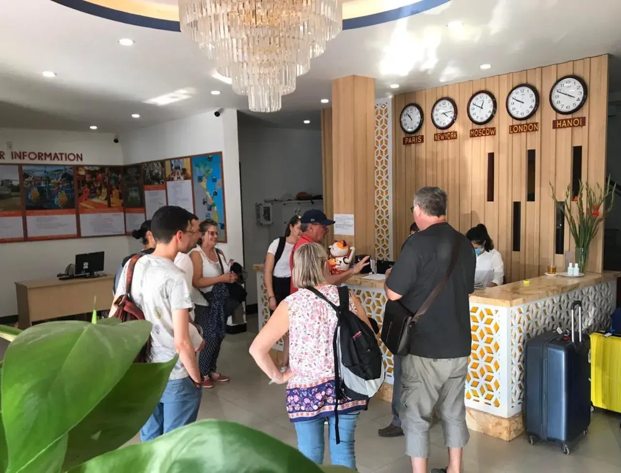 Lobby or reception in Hue Royal Hotel Lobby or reception in Hue Royal Hotel