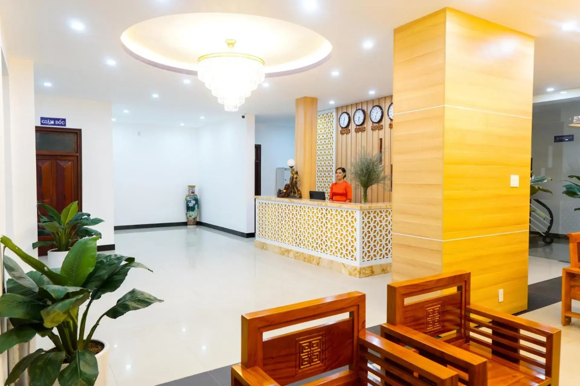 Lobby or reception in Hue Royal Hotel Lobby or reception in Hue Royal Hotel