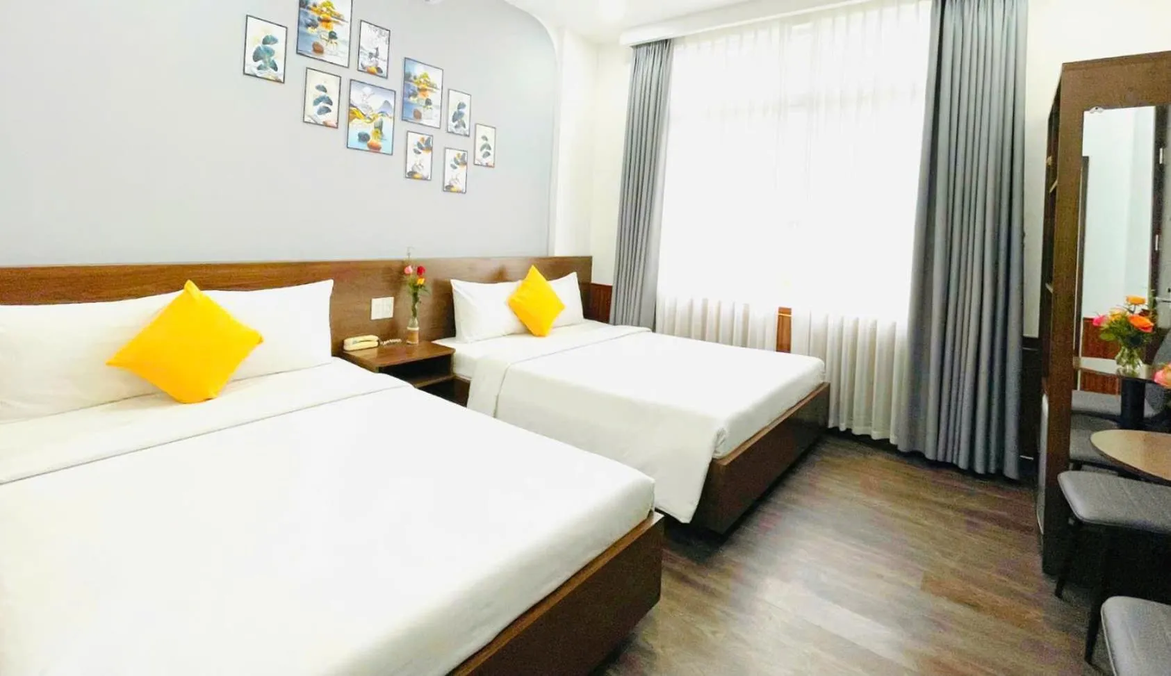 Bed in Hue Royal Hotel