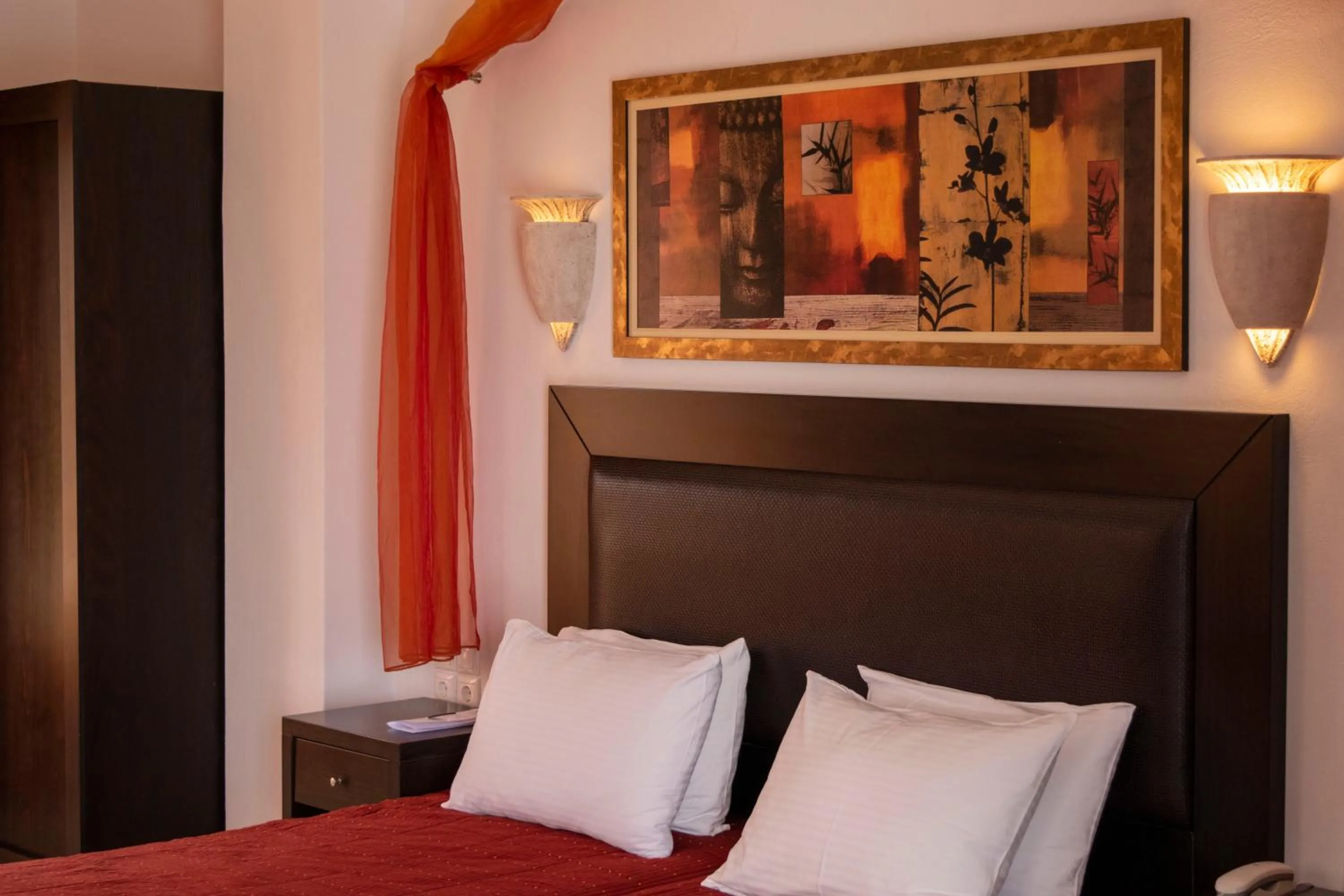 Bedroom in Giannoulaki Resort