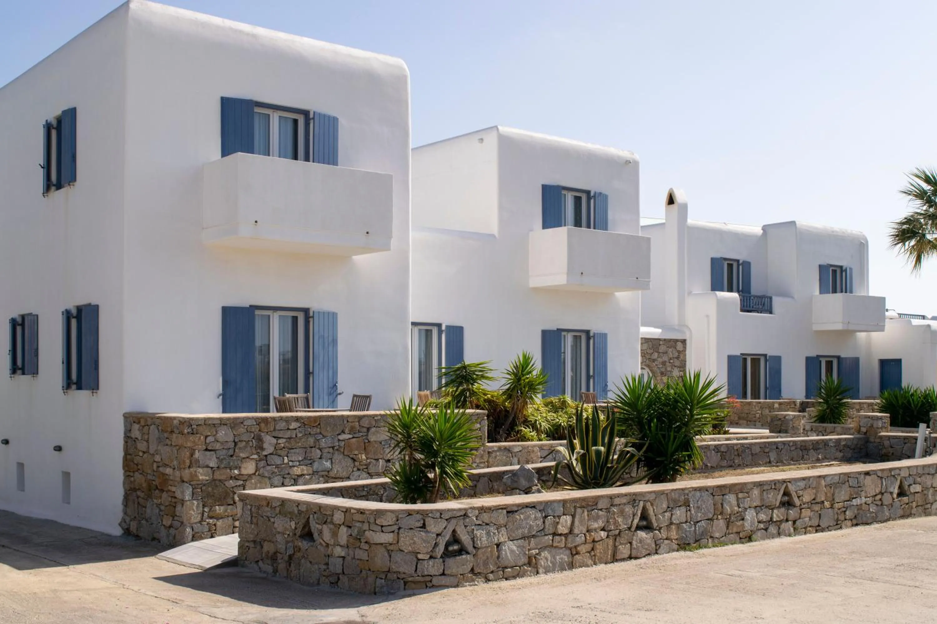 Property building in Giannoulaki Resort