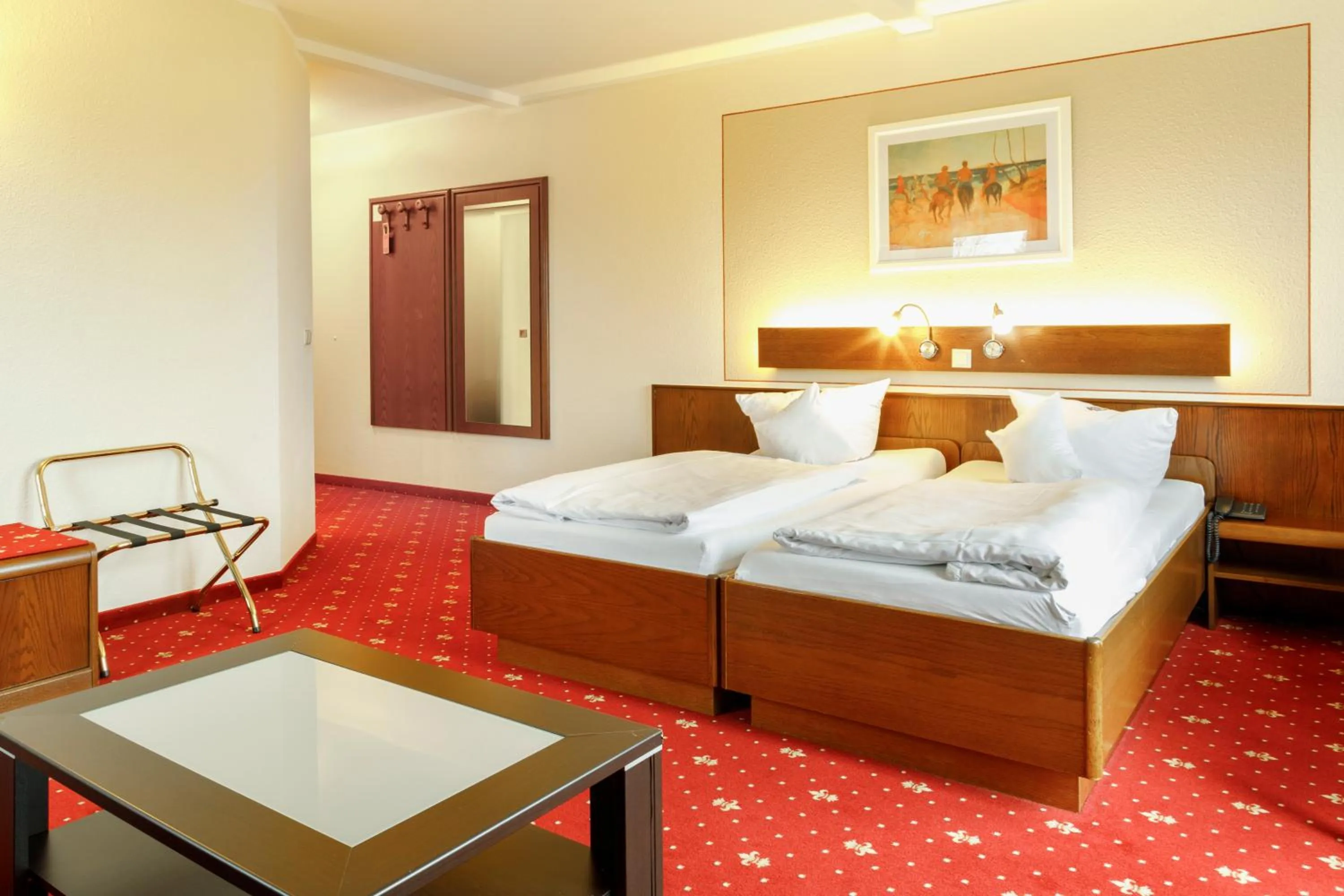 Photo of the whole room, Bed in Eisenberger Hof