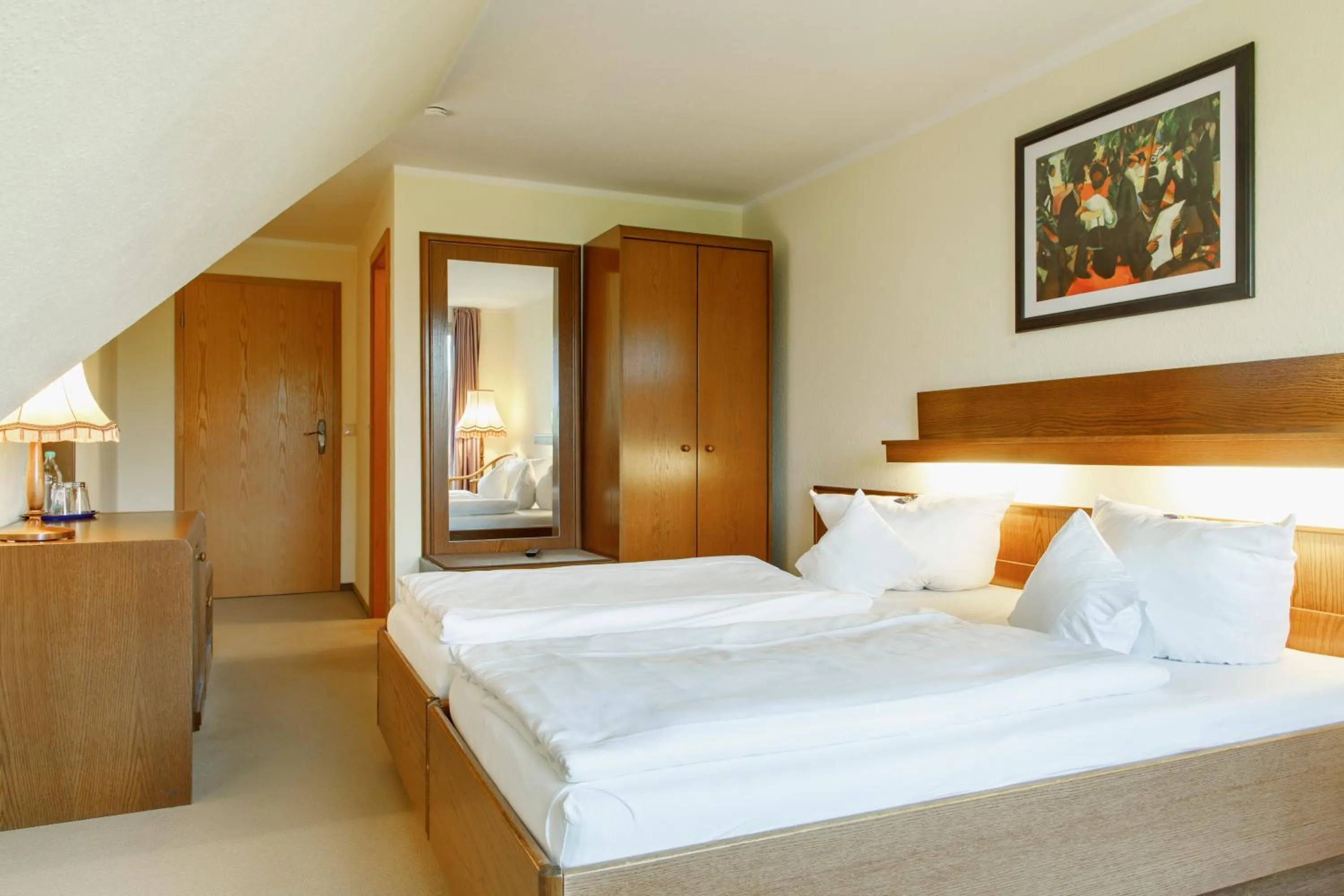 Photo of the whole room, Bed in Eisenberger Hof