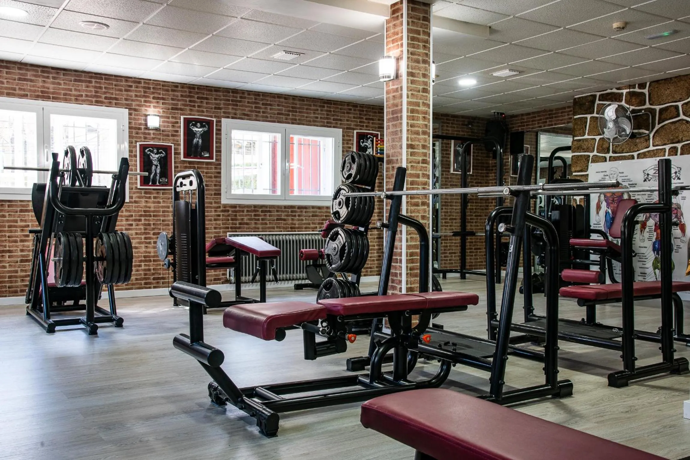 Fitness centre/facilities in Habitaciones Premium Finca la Casona