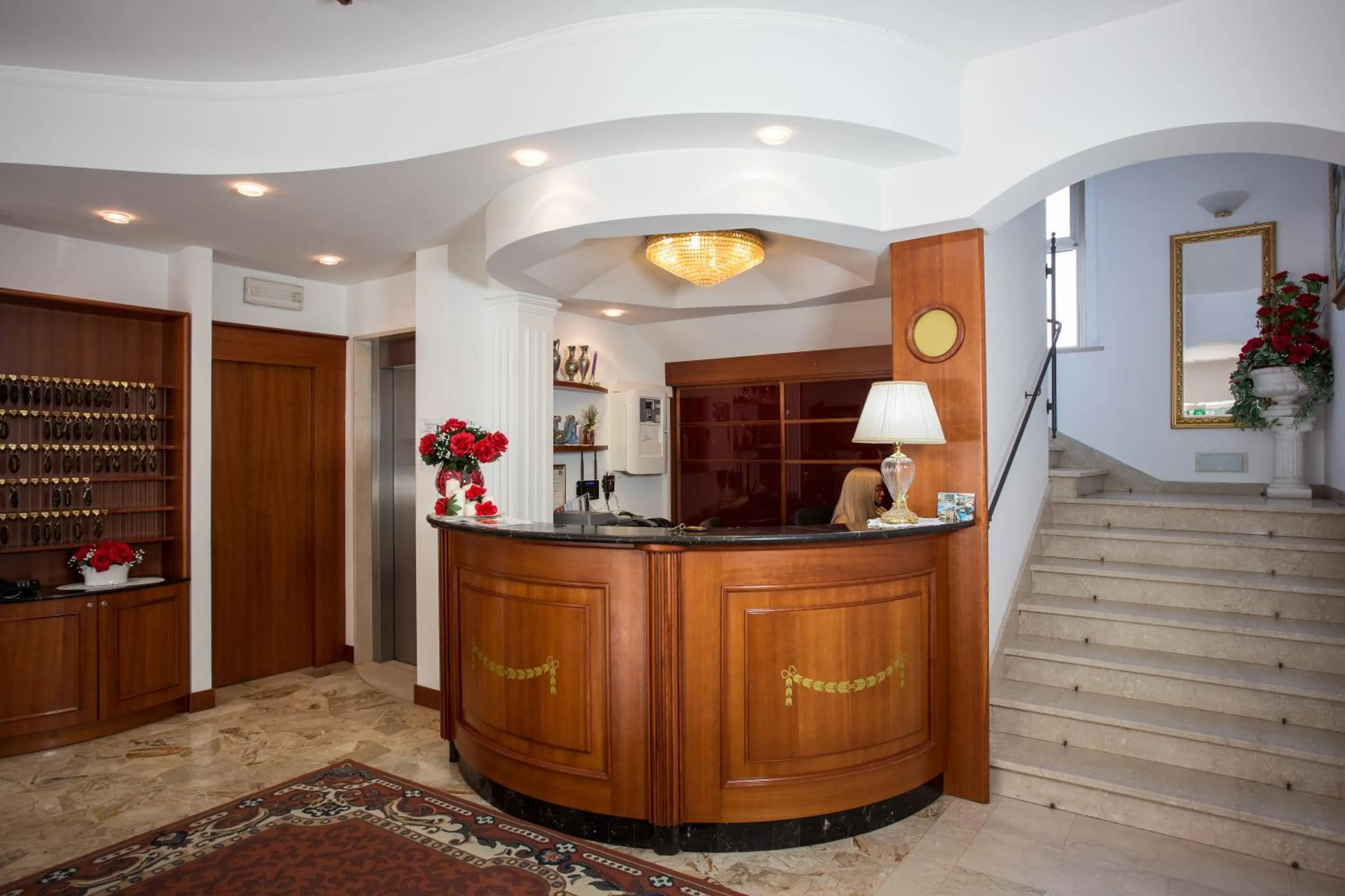 Lobby or reception in Hotel La Pace - Bianchi Hotels