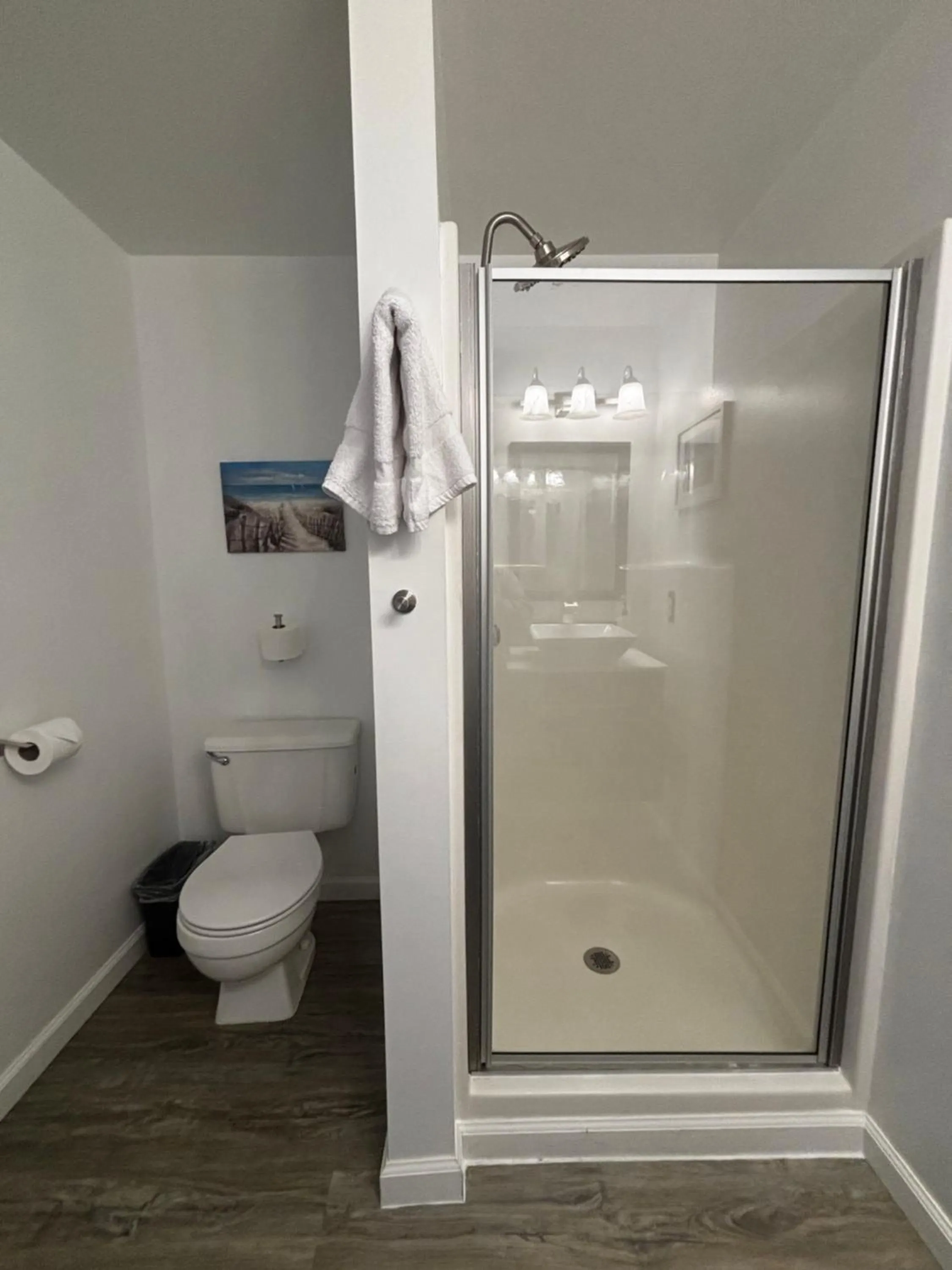 Shower in San Dune Inn