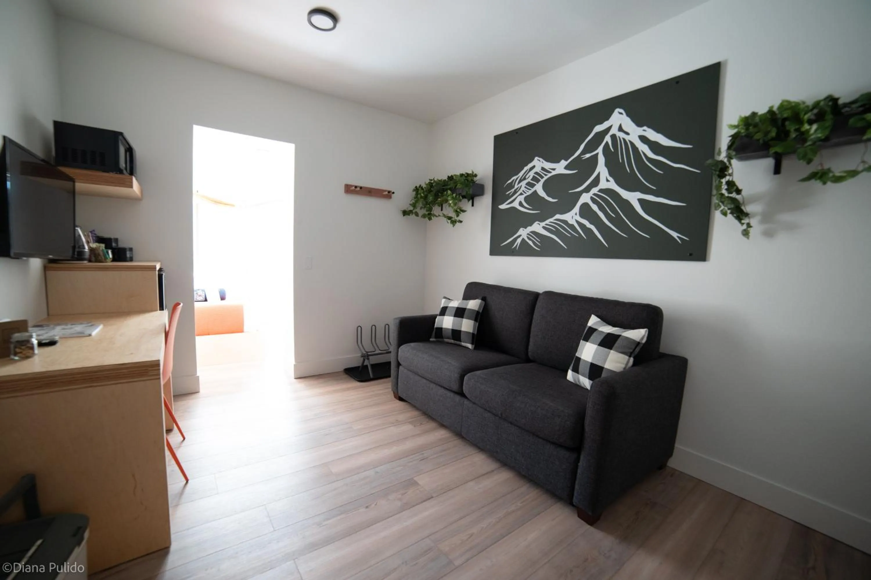 Living room in LOGE Leavenworth