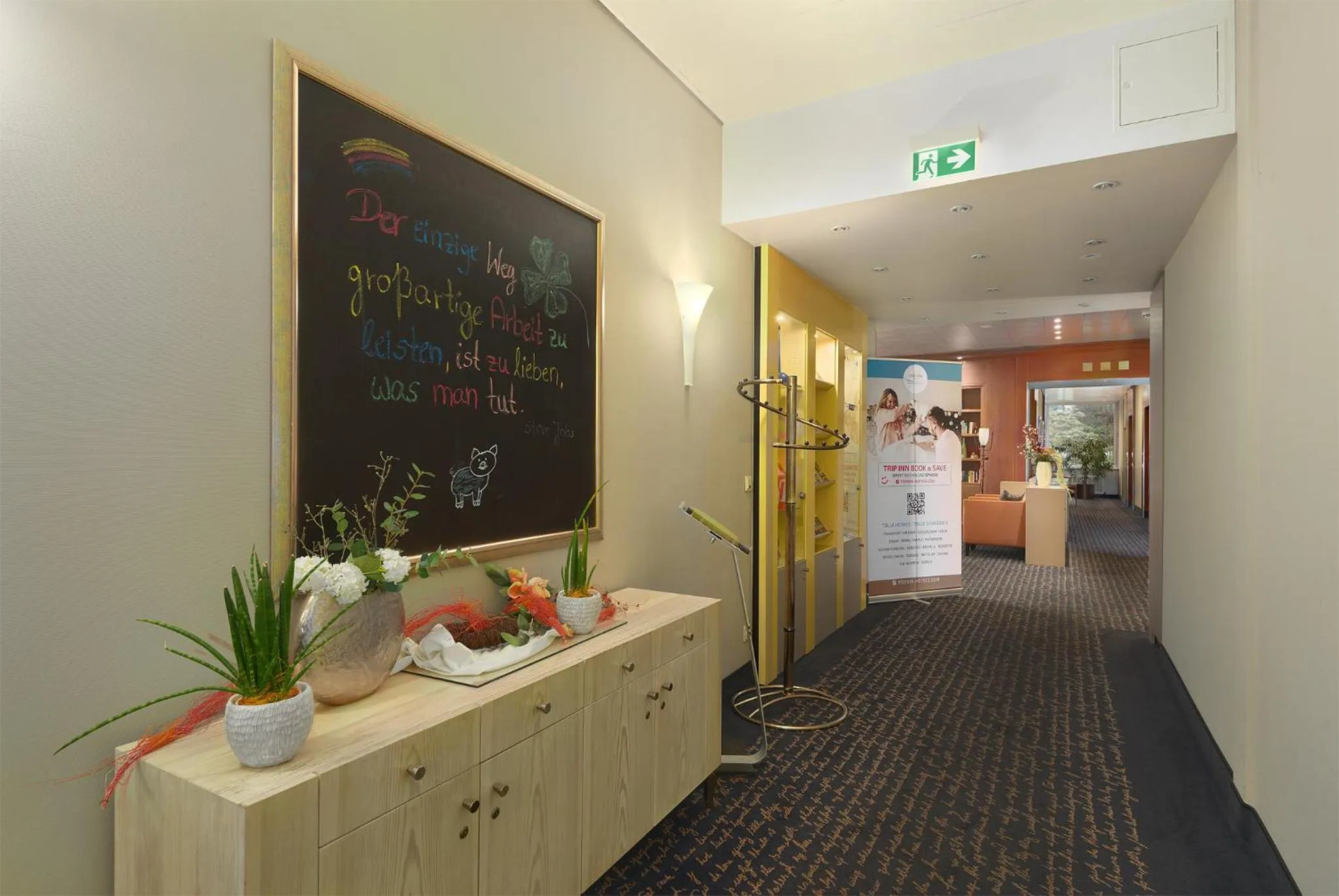 Lobby or reception in Trip Inn Landhotel Badsoden-Salmünster