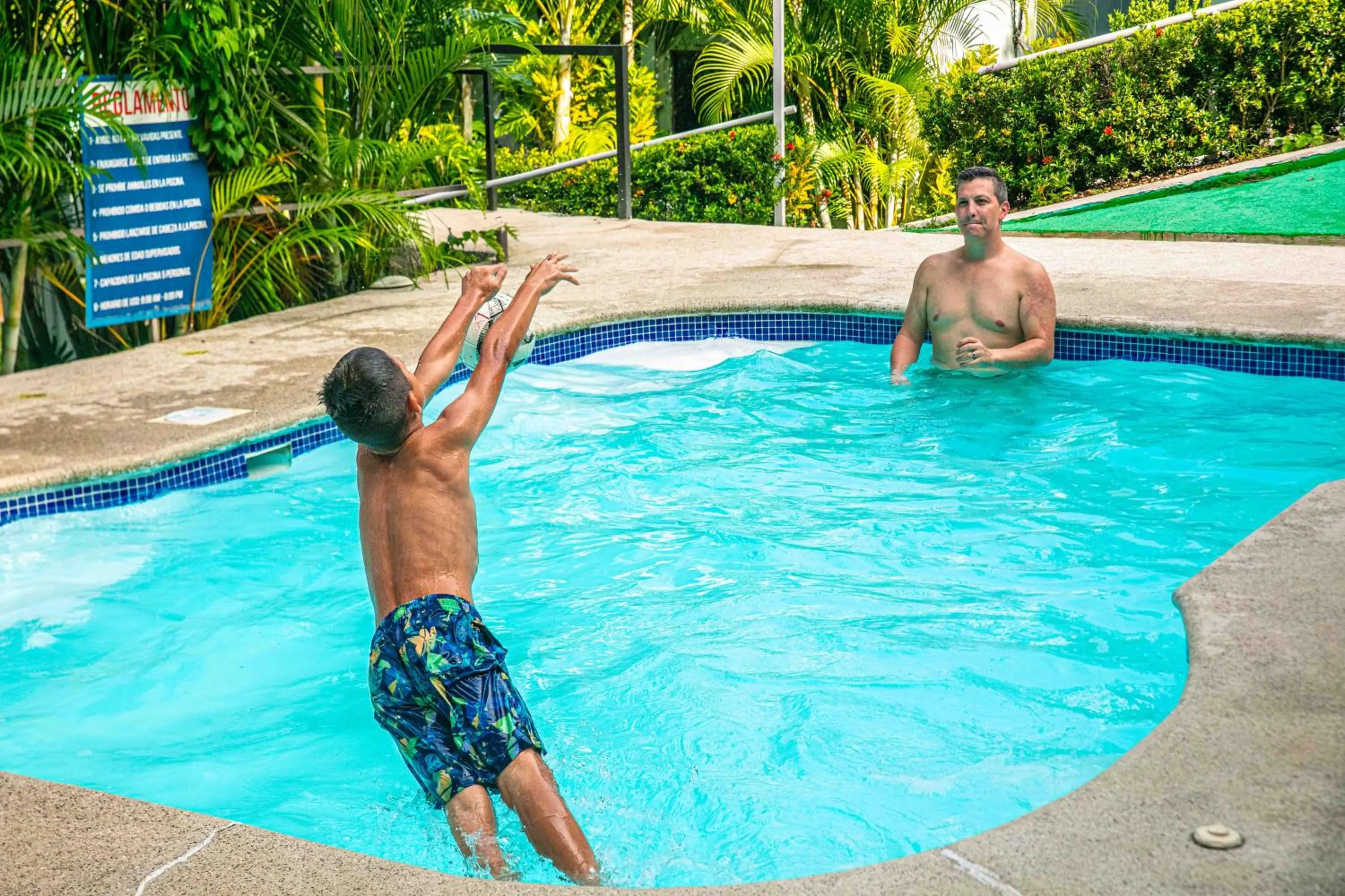 Swimming pool in HOTEL, VILLAS y GLAMPINGS MYA -PUERTO VIEJO, Limon, CR