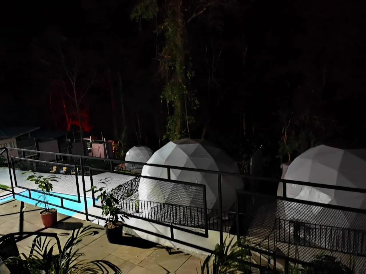 Swimming pool in HOTEL, VILLAS y GLAMPINGS MYA -PUERTO VIEJO, Limon, CR