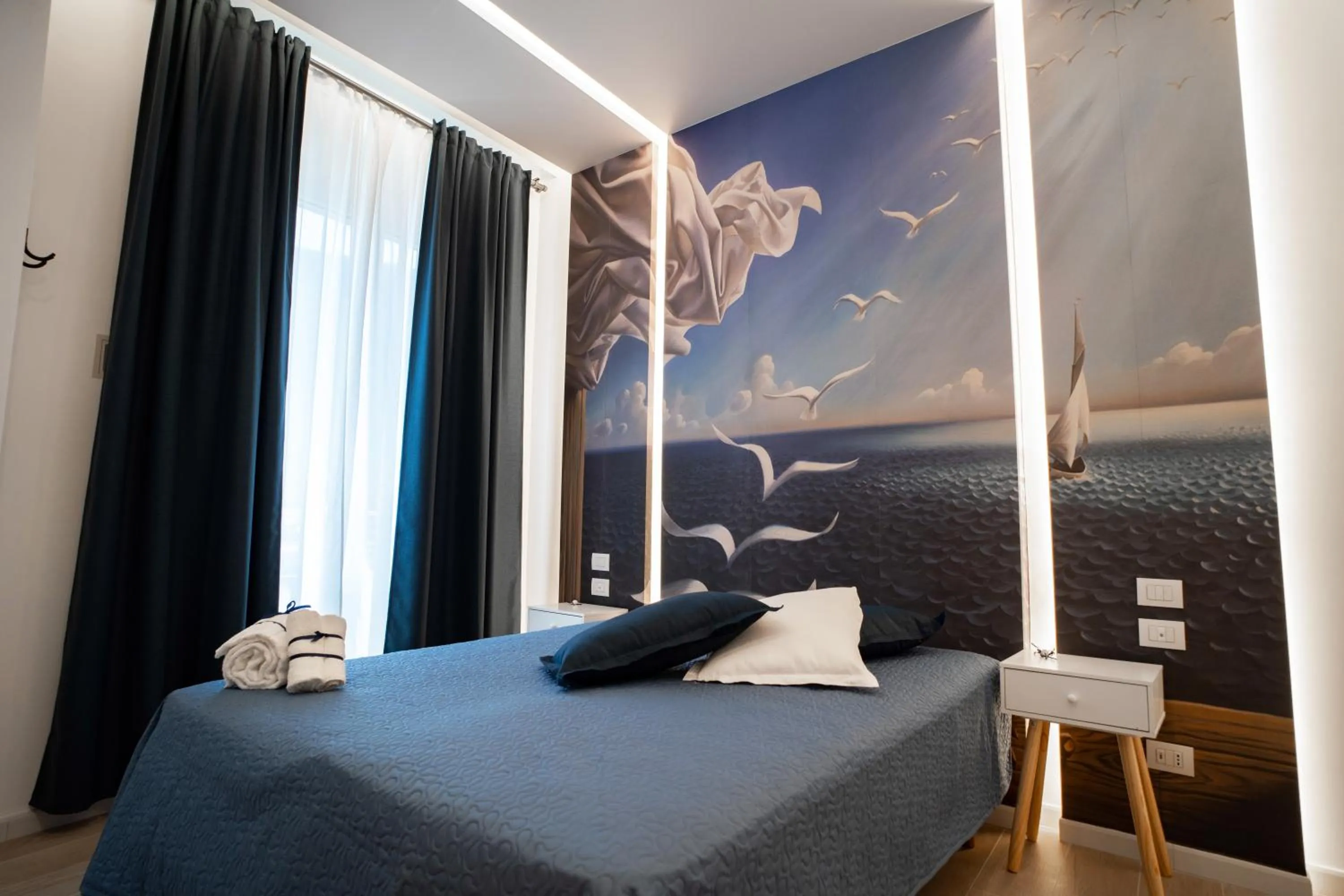 Bedroom, Bed in L' Angolo dei poeti - Bed and Breakfast