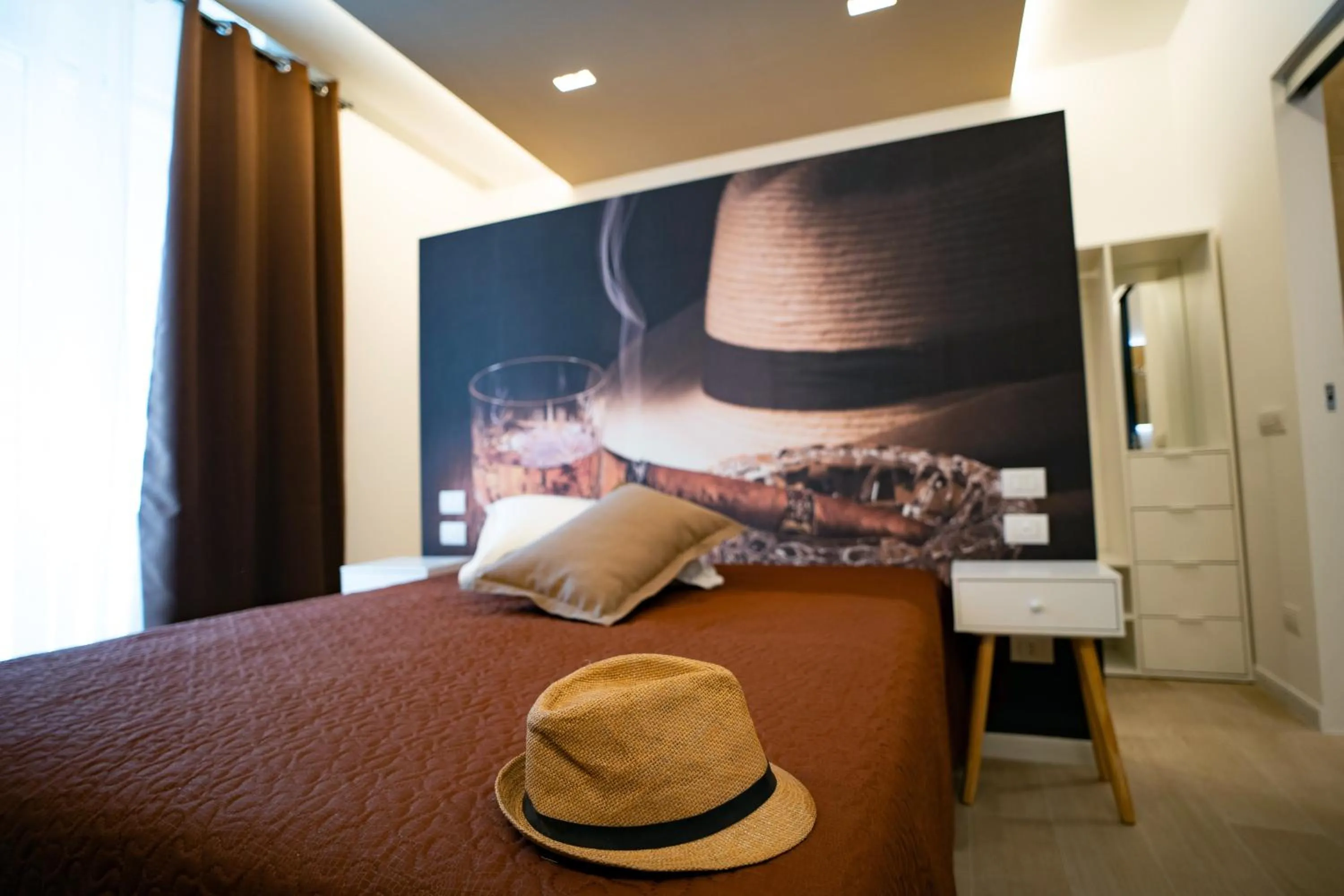 Bedroom, Bed in L' Angolo dei poeti - Bed and Breakfast