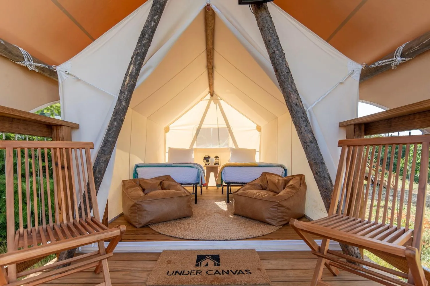 Property building in Under Canvas Lake Powell-Grand Staircase