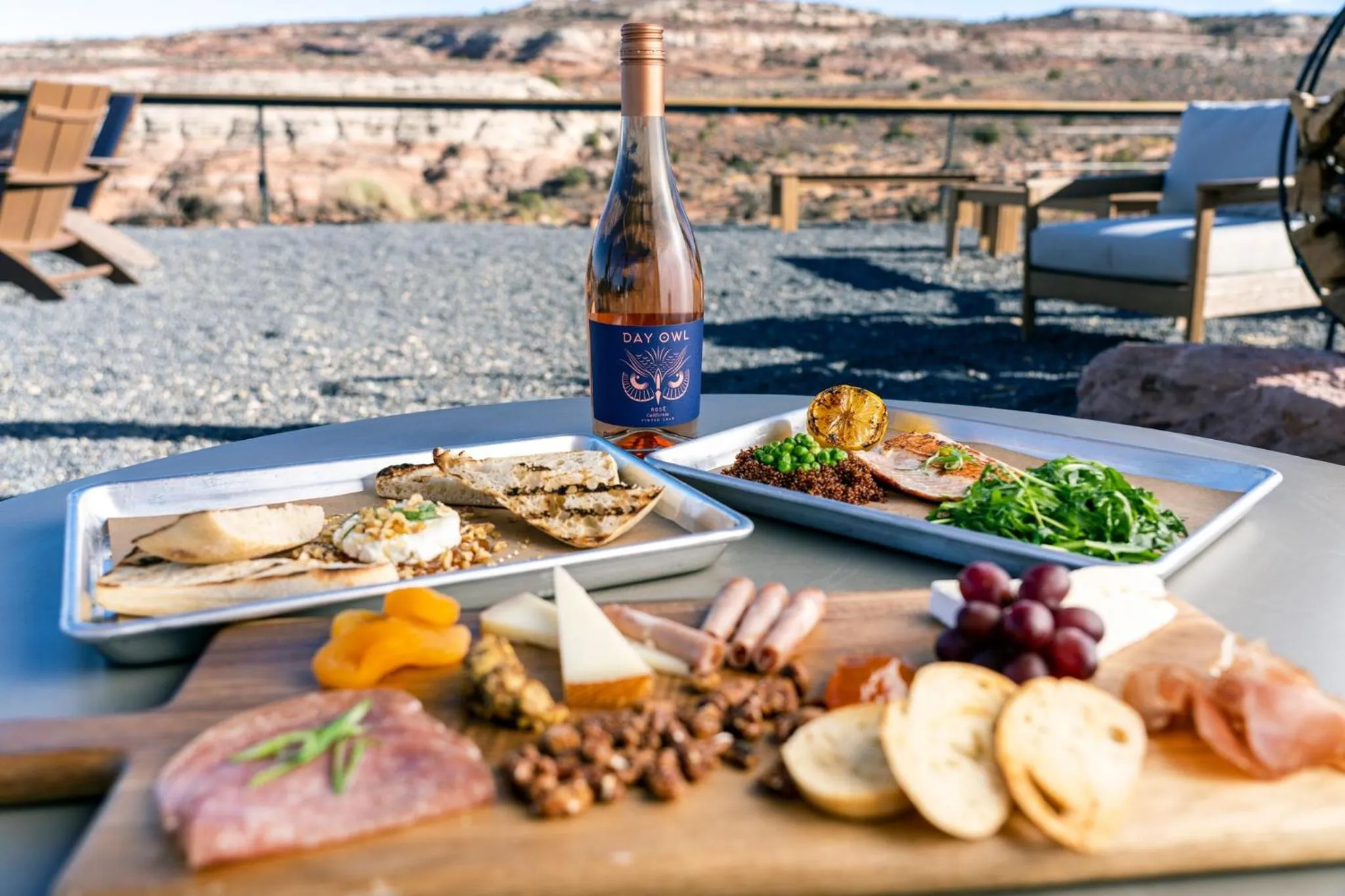 Food and drinks in Under Canvas Lake Powell-Grand Staircase
