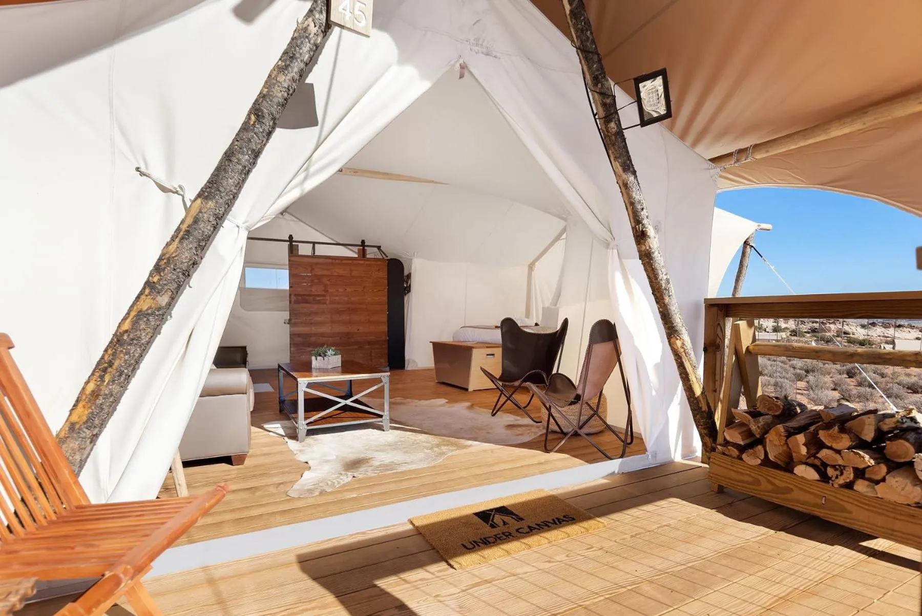 Suite Tent in Under Canvas Lake Powell-Grand Staircase
