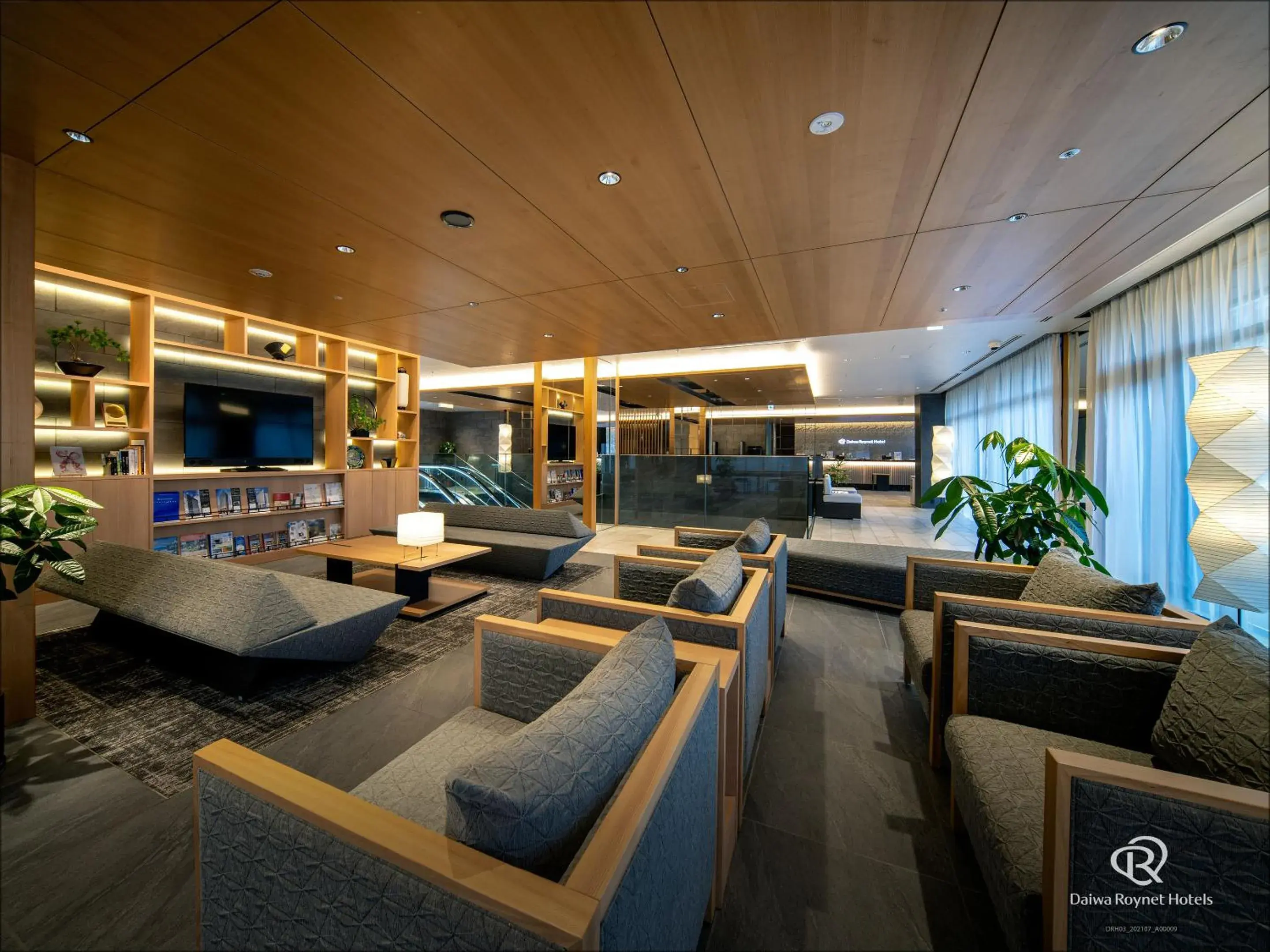 Lobby or reception in Daiwa Roynet Hotel Kanazawa Eki Nishiguchi Lobby or reception in Daiwa Roynet Hotel Kanazawa Eki Nishiguchi