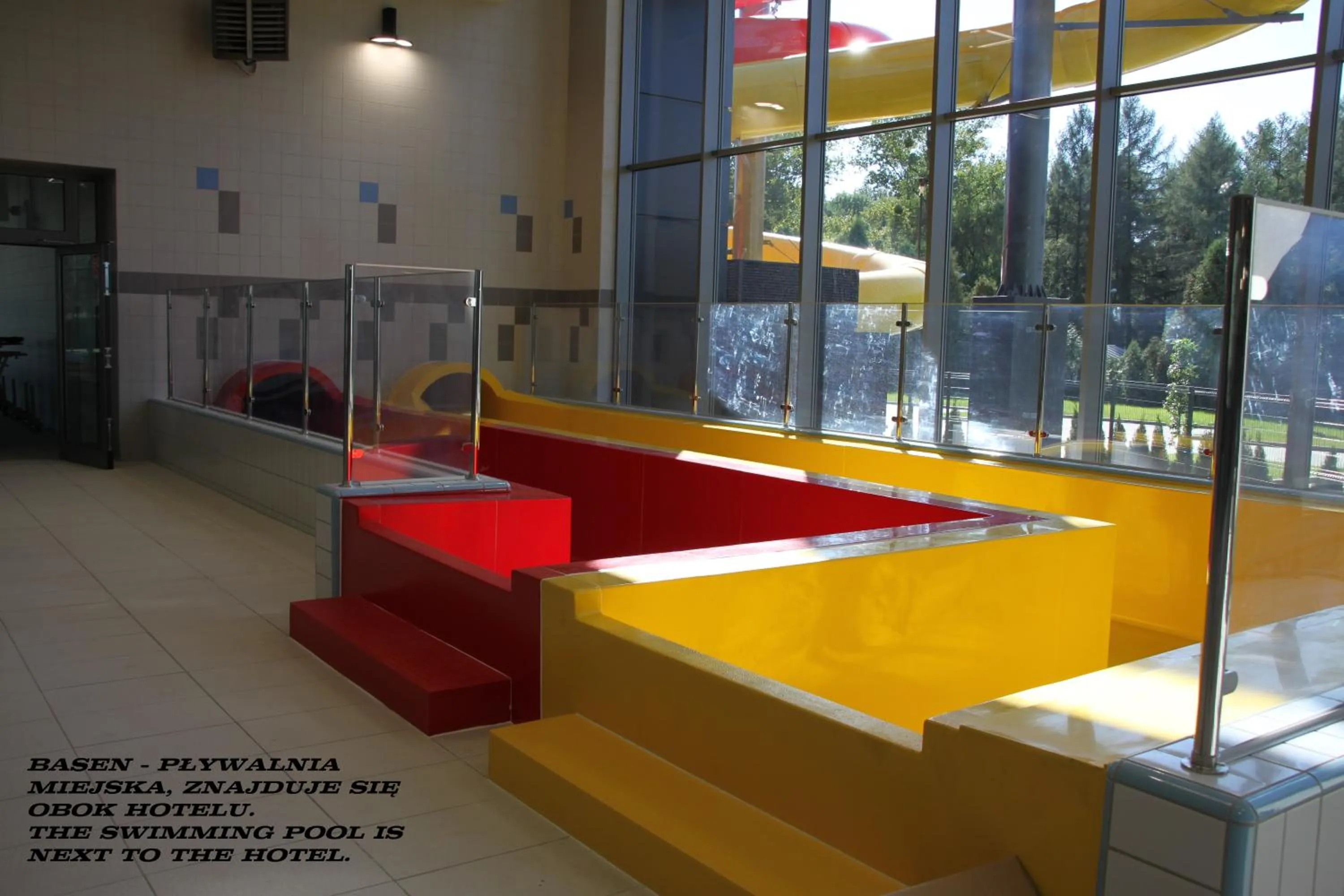 Swimming pool in Hotel Olimpijski