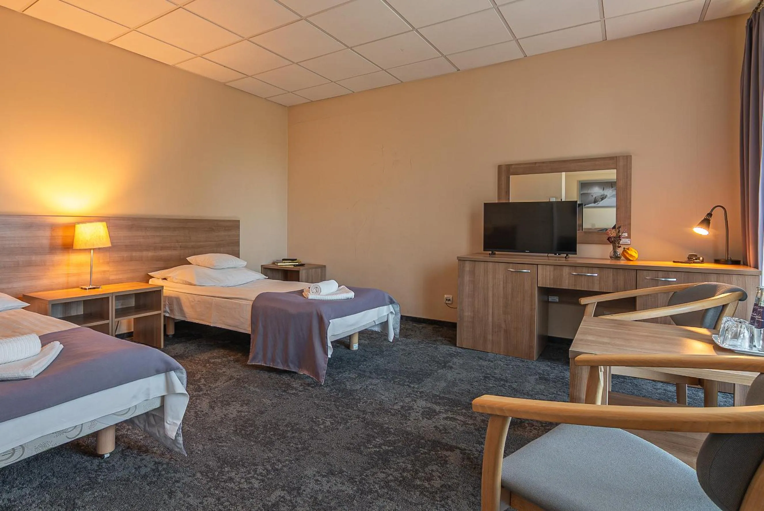 Bed in Hotel Olimpijski