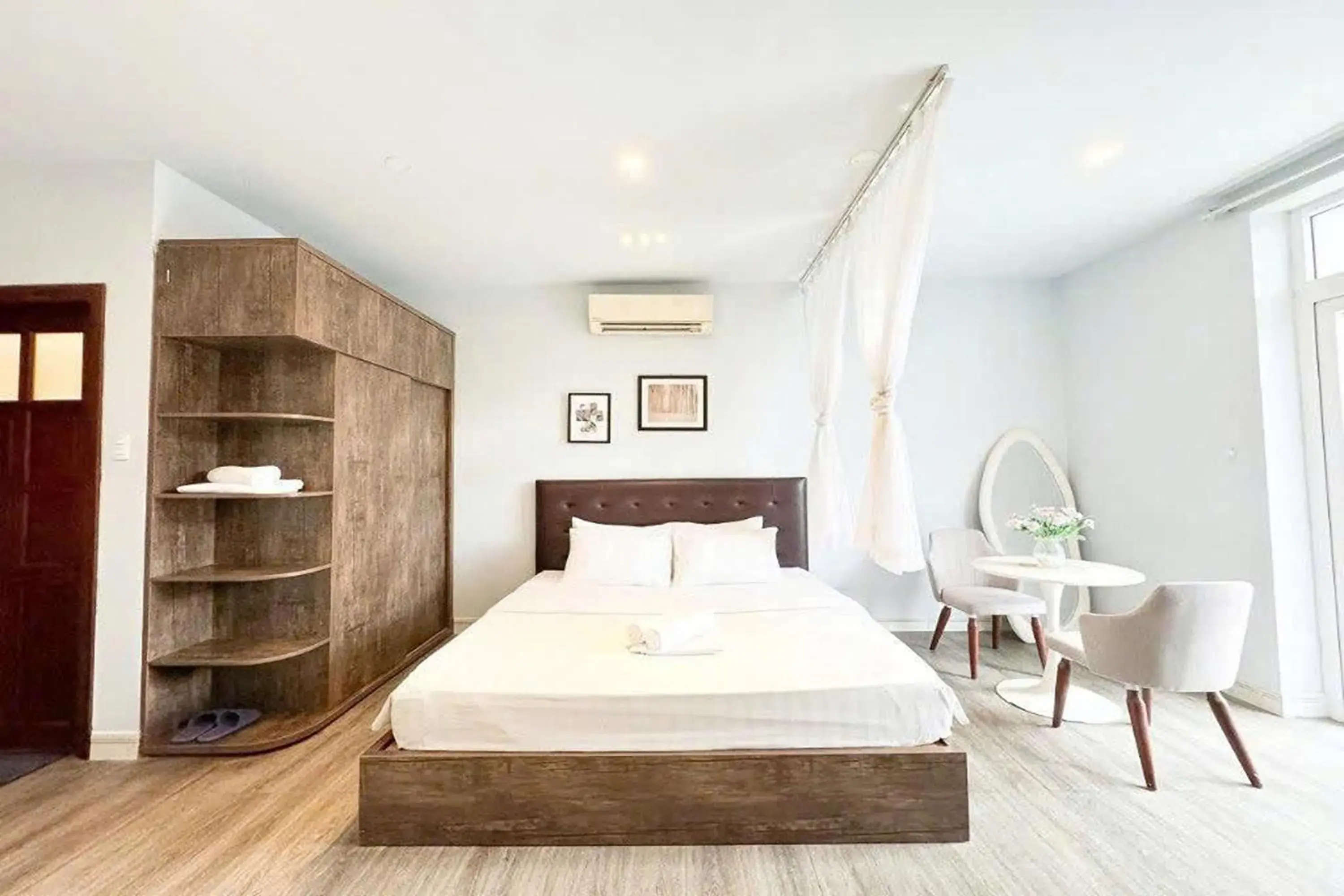 Bed in Eva Adam Hotel Bed in Eva Adam Hotel