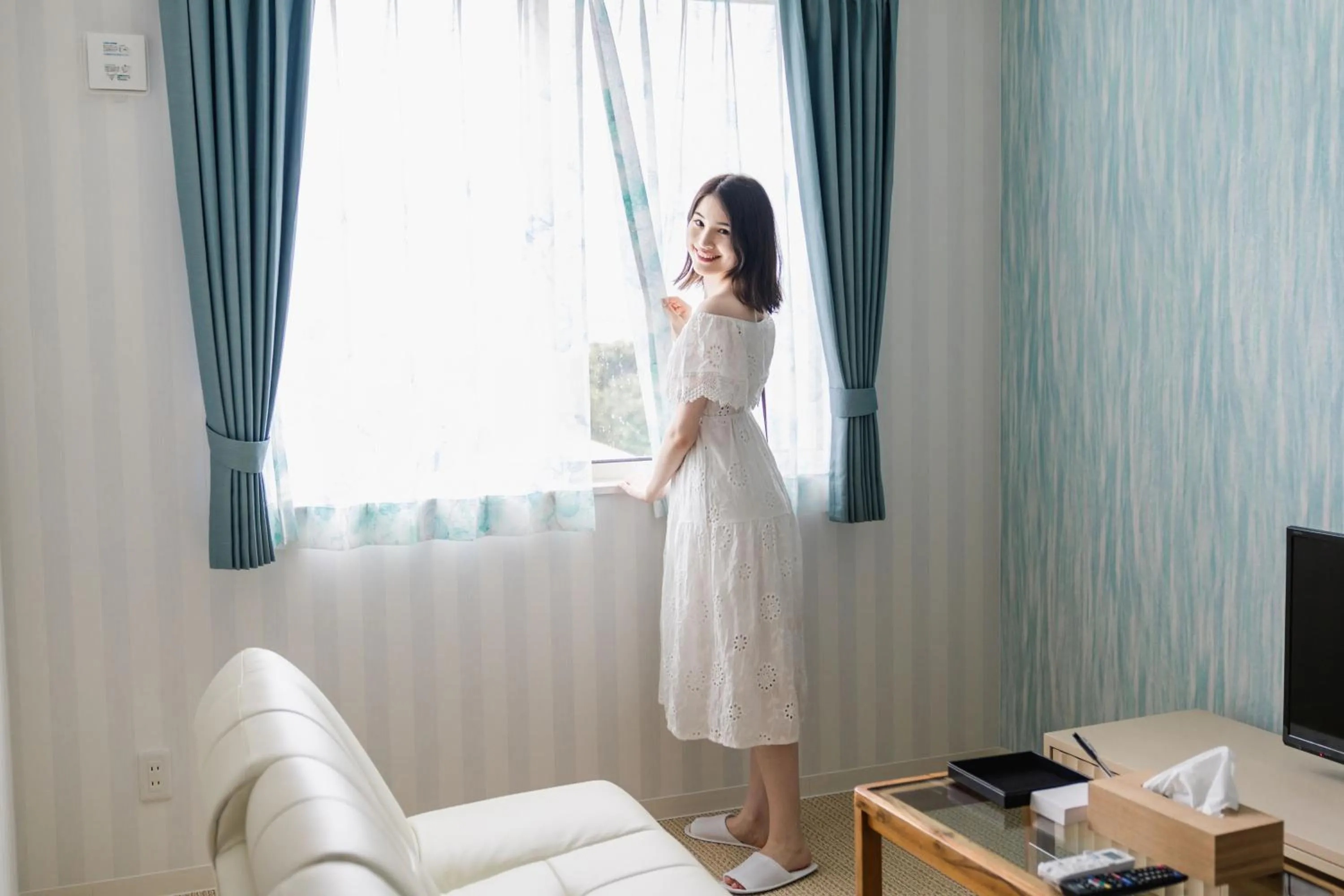 Seating area in Ecot Irabu Bridge Sunset Hills