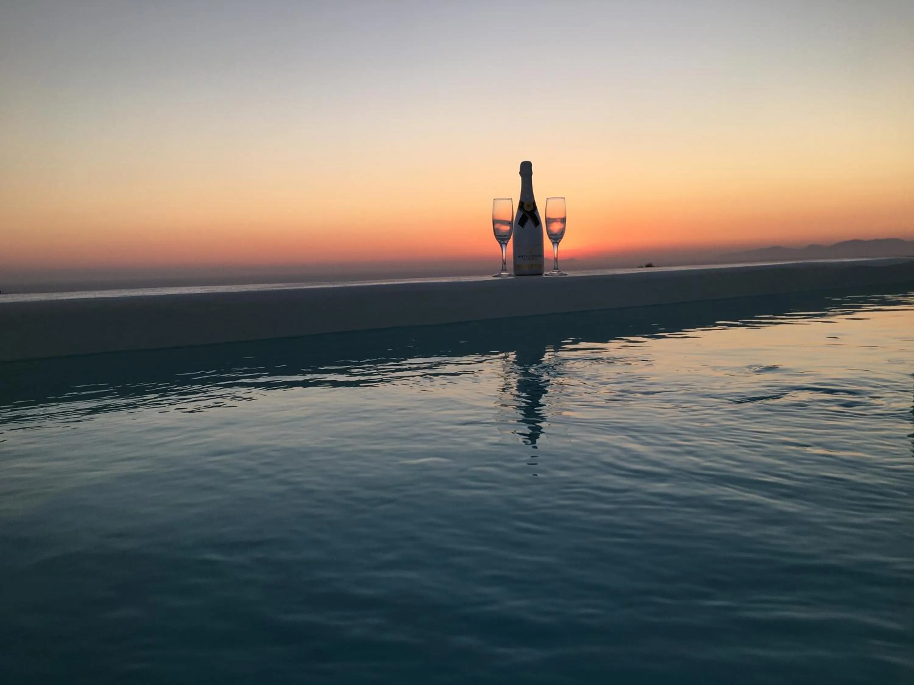 Swimming pool in Santolia Art Suites