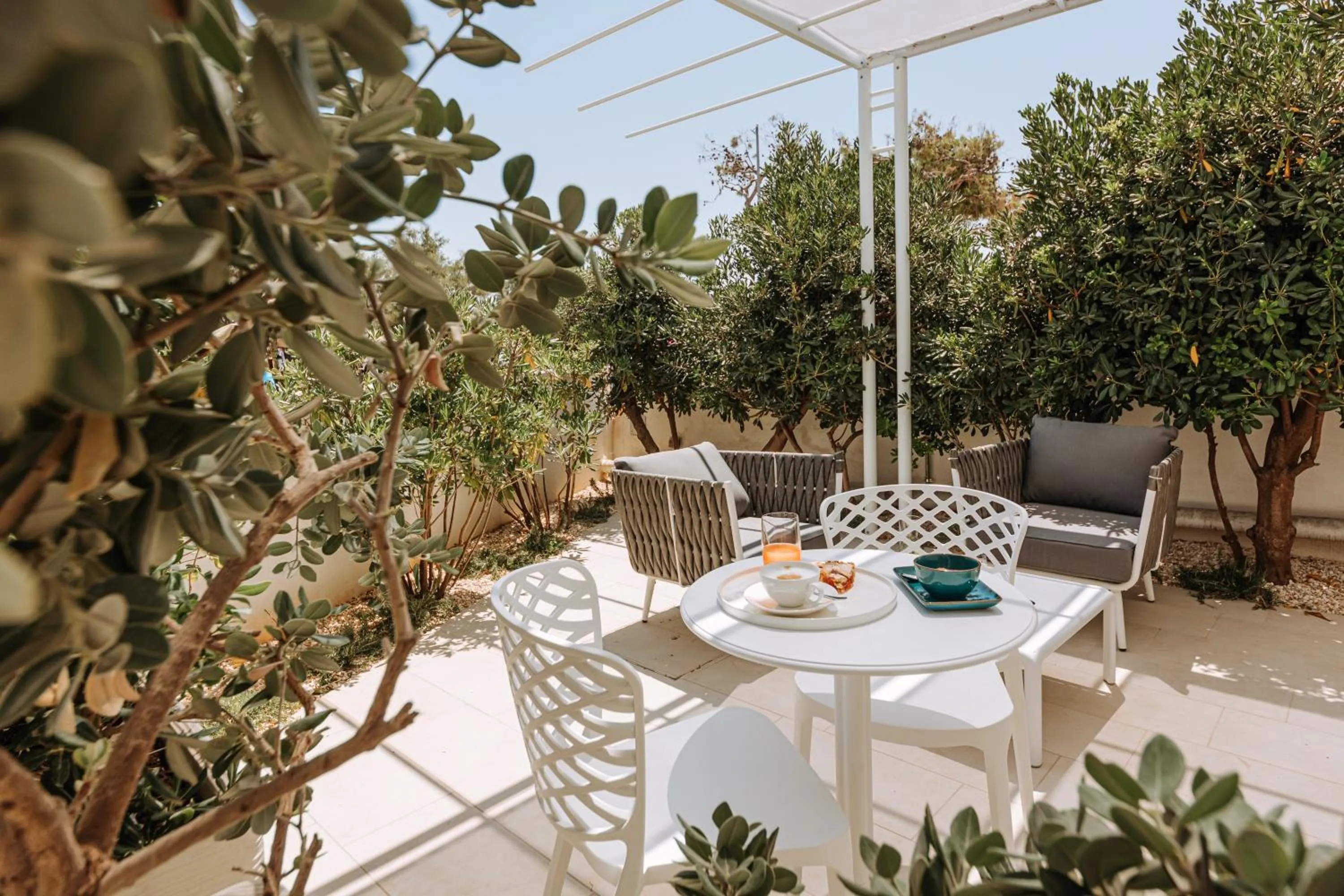 Patio in Miramare Blue Stay