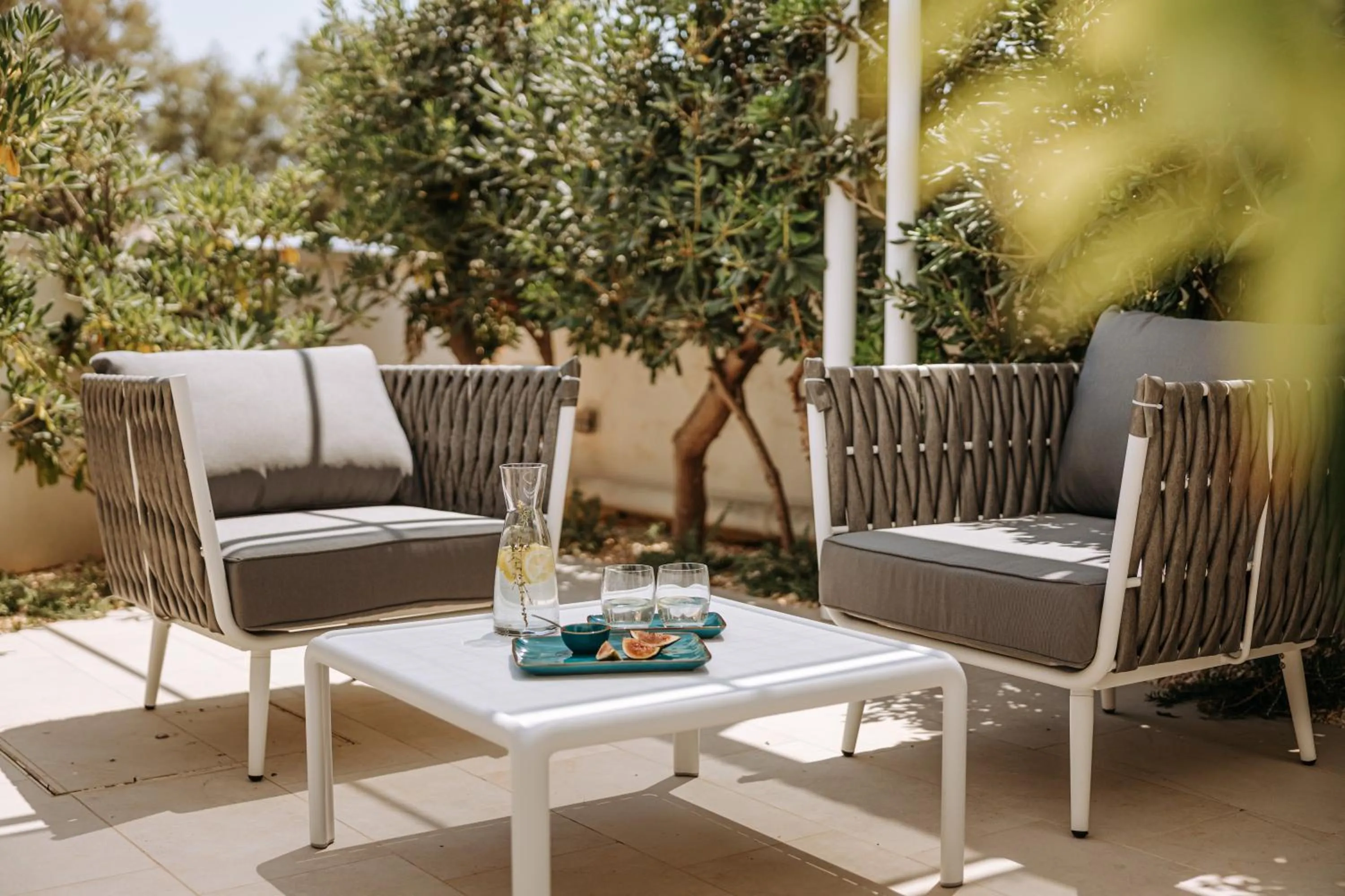 Patio in Miramare Blue Stay