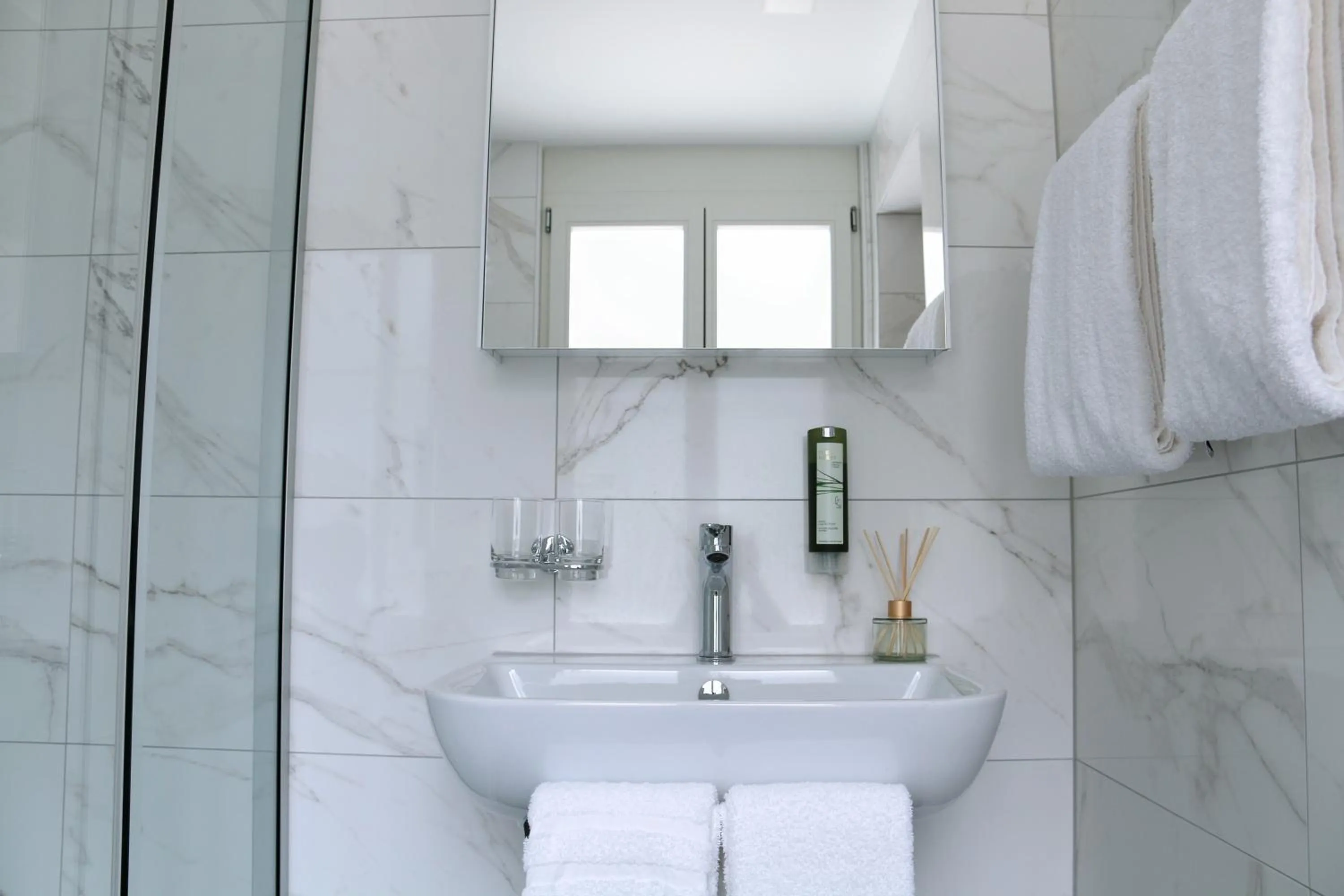 Shower in Hotel Sonne Interlaken-Matten