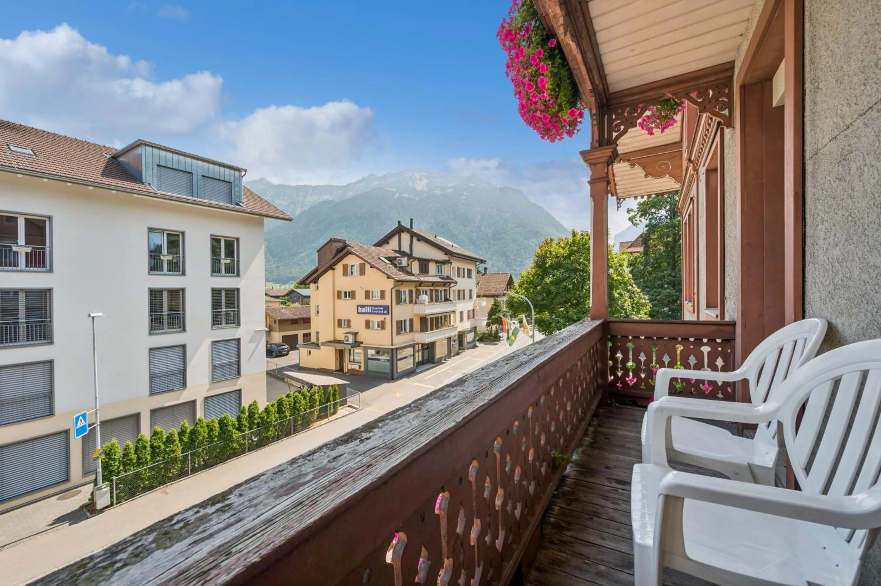 Balcony/Terrace in Hotel Sonne Interlaken-Matten