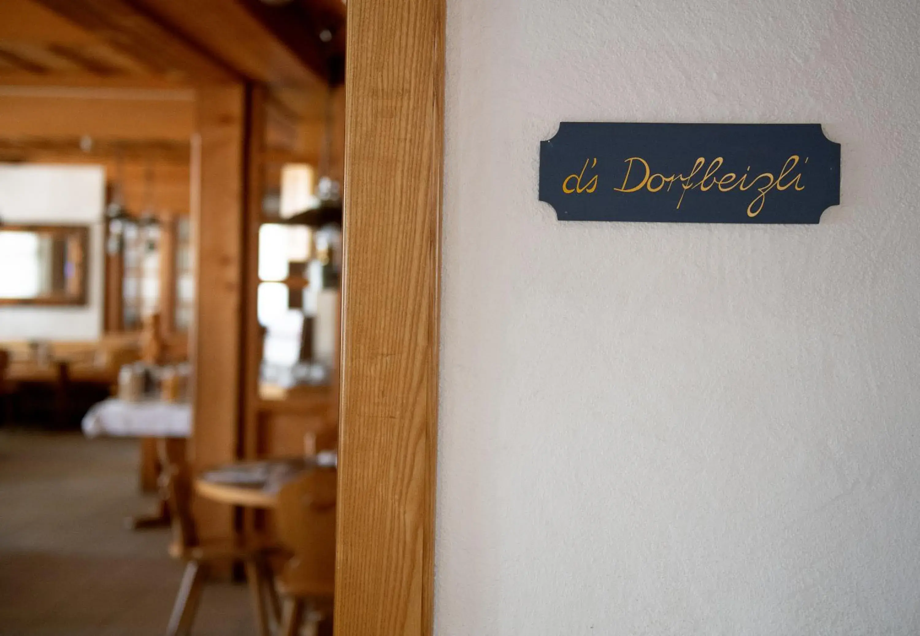 Restaurant/places to eat in Hotel Sonne Interlaken-Matten