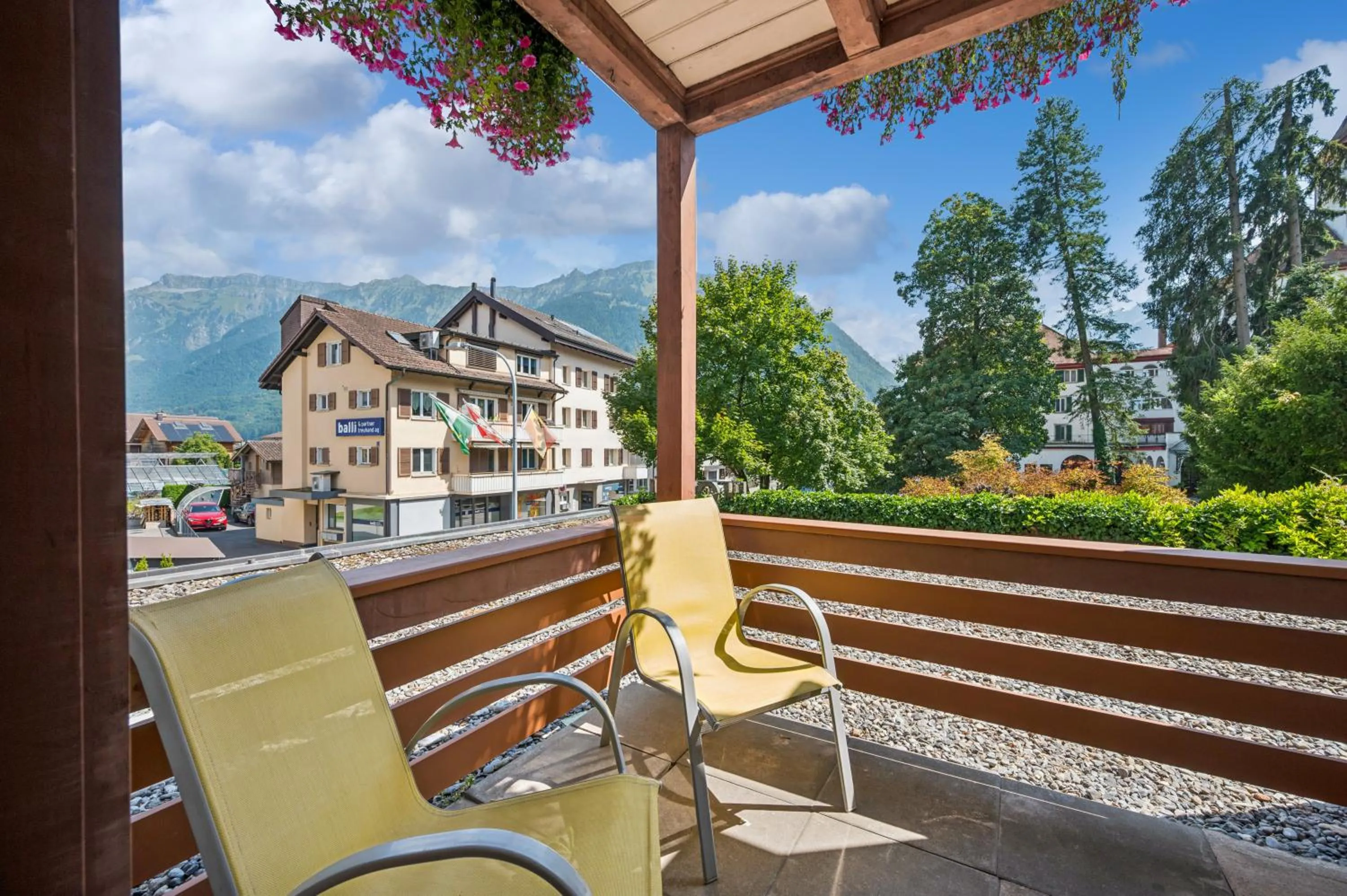 Balcony/Terrace in Hotel Sonne Interlaken-Matten