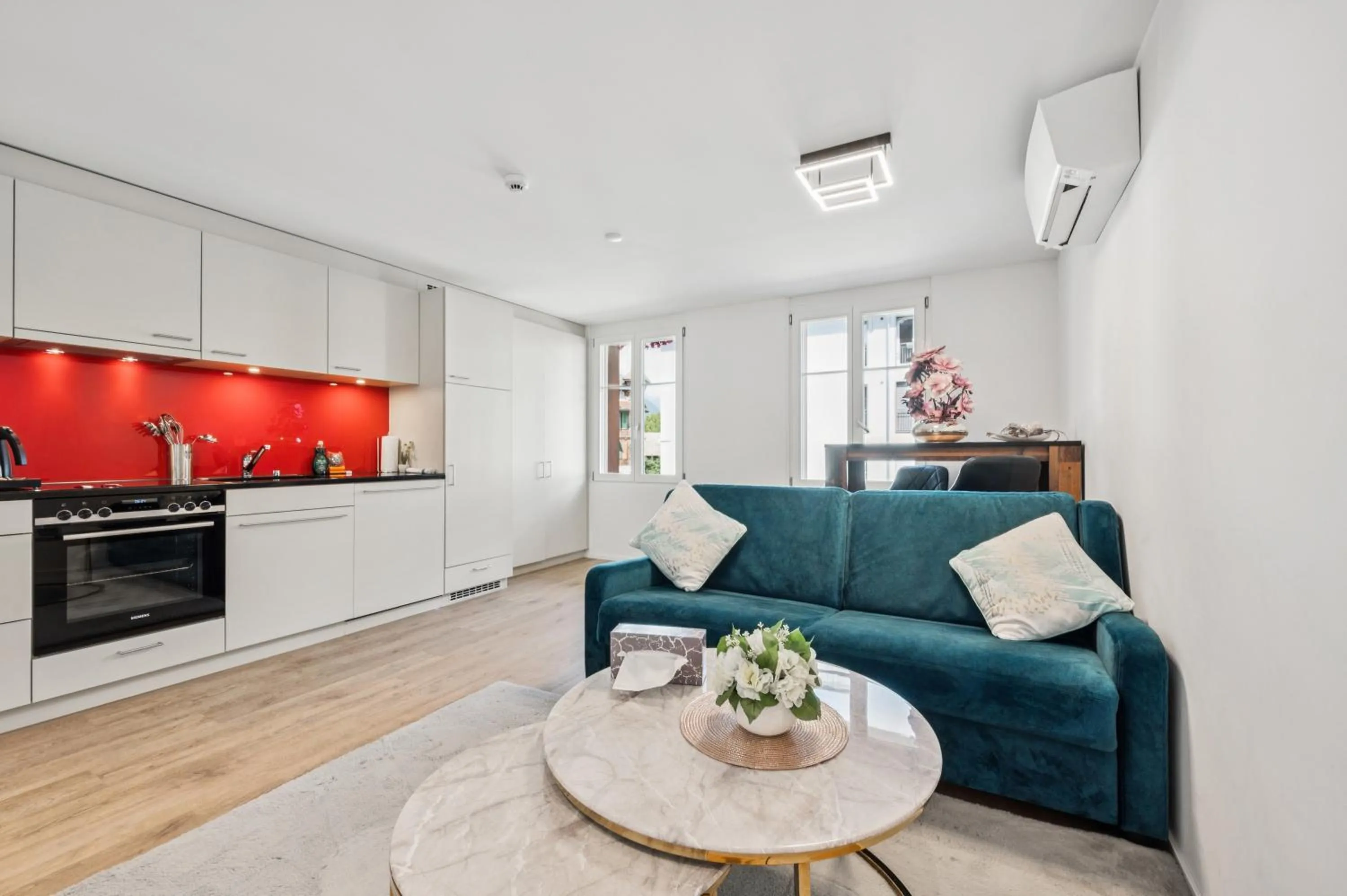 kitchen in Hotel Sonne Interlaken-Matten