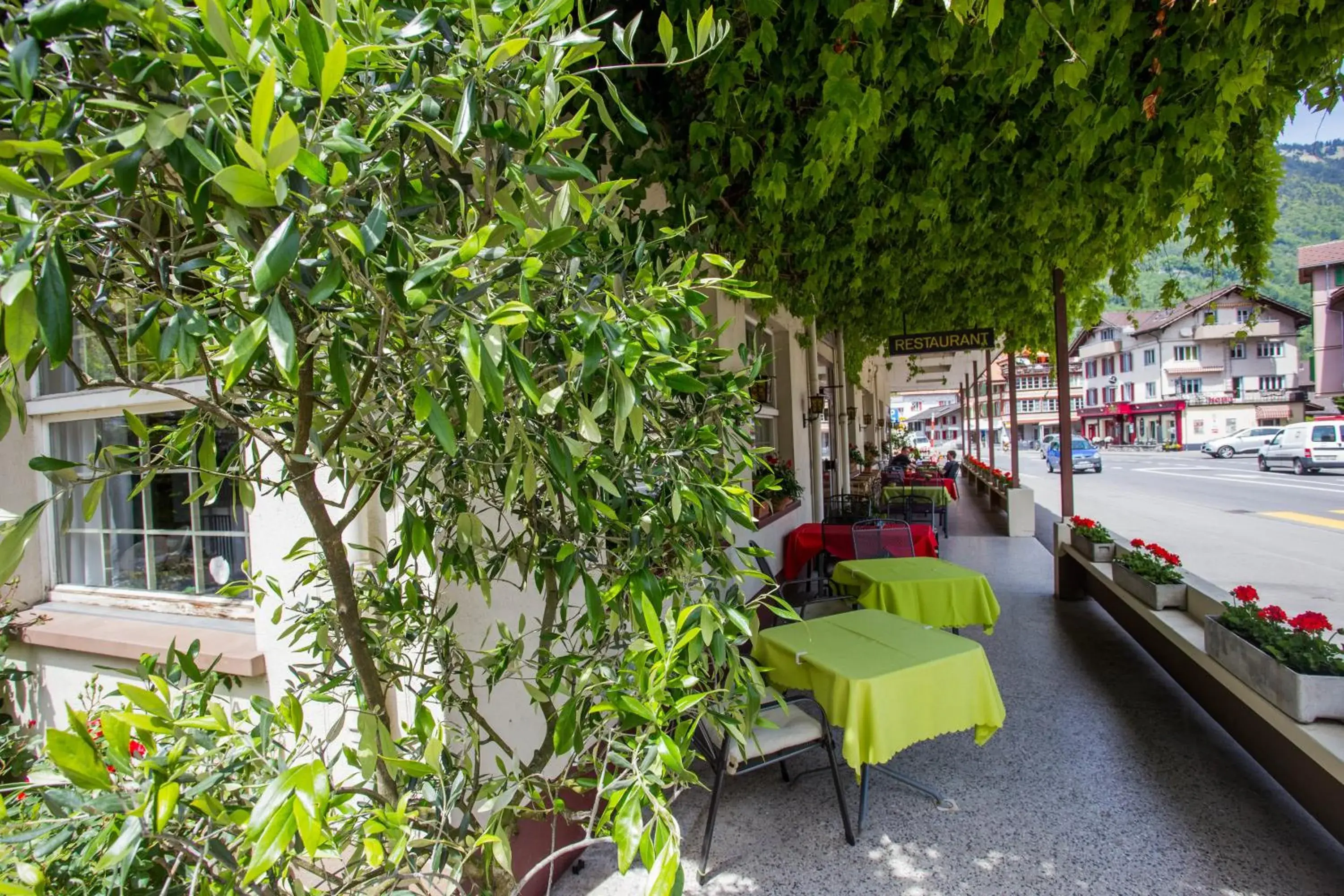 Balcony/Terrace in Hotel Sonne Interlaken-Matten