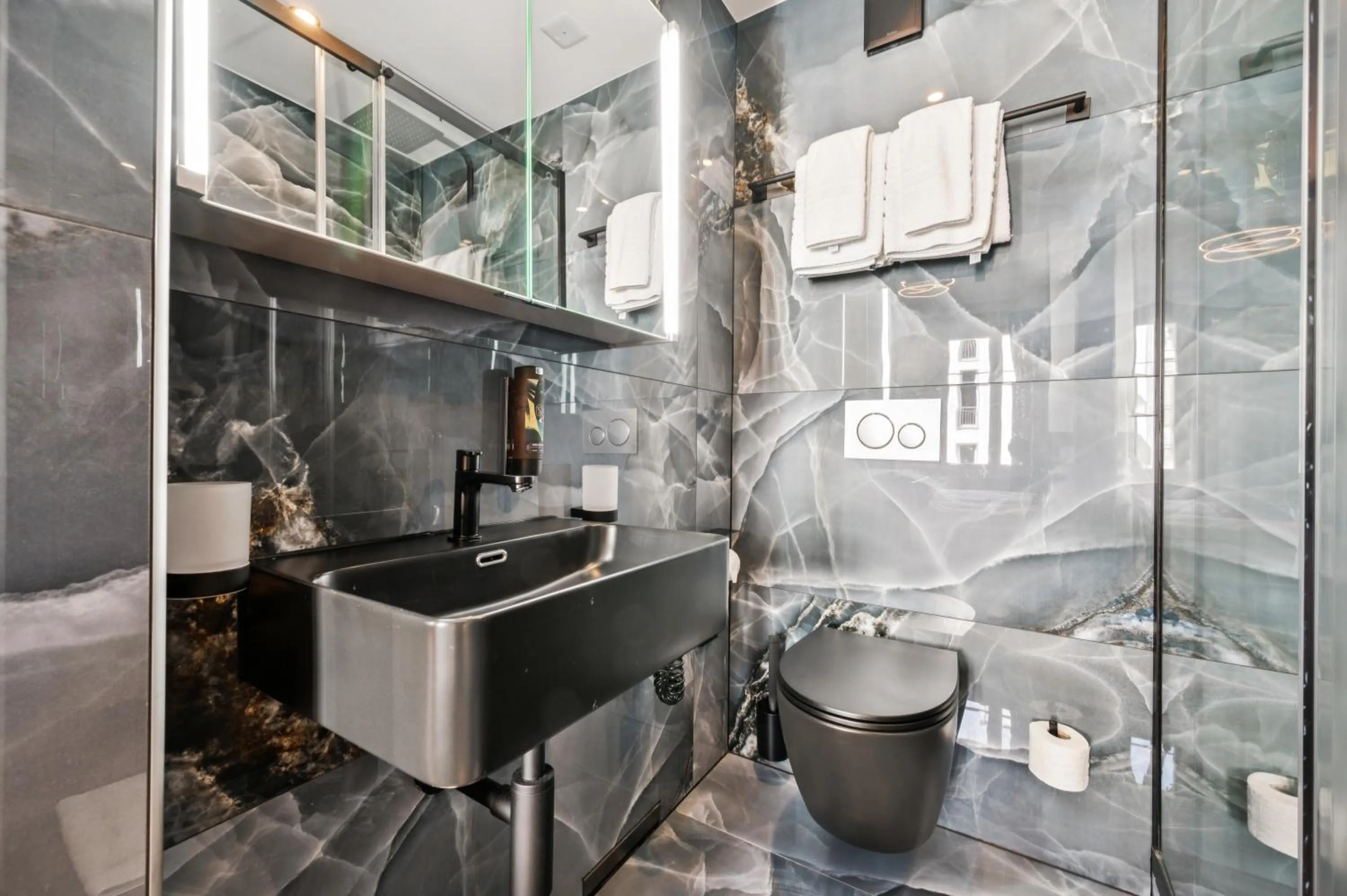 Bathroom in Hotel Sonne Interlaken-Matten