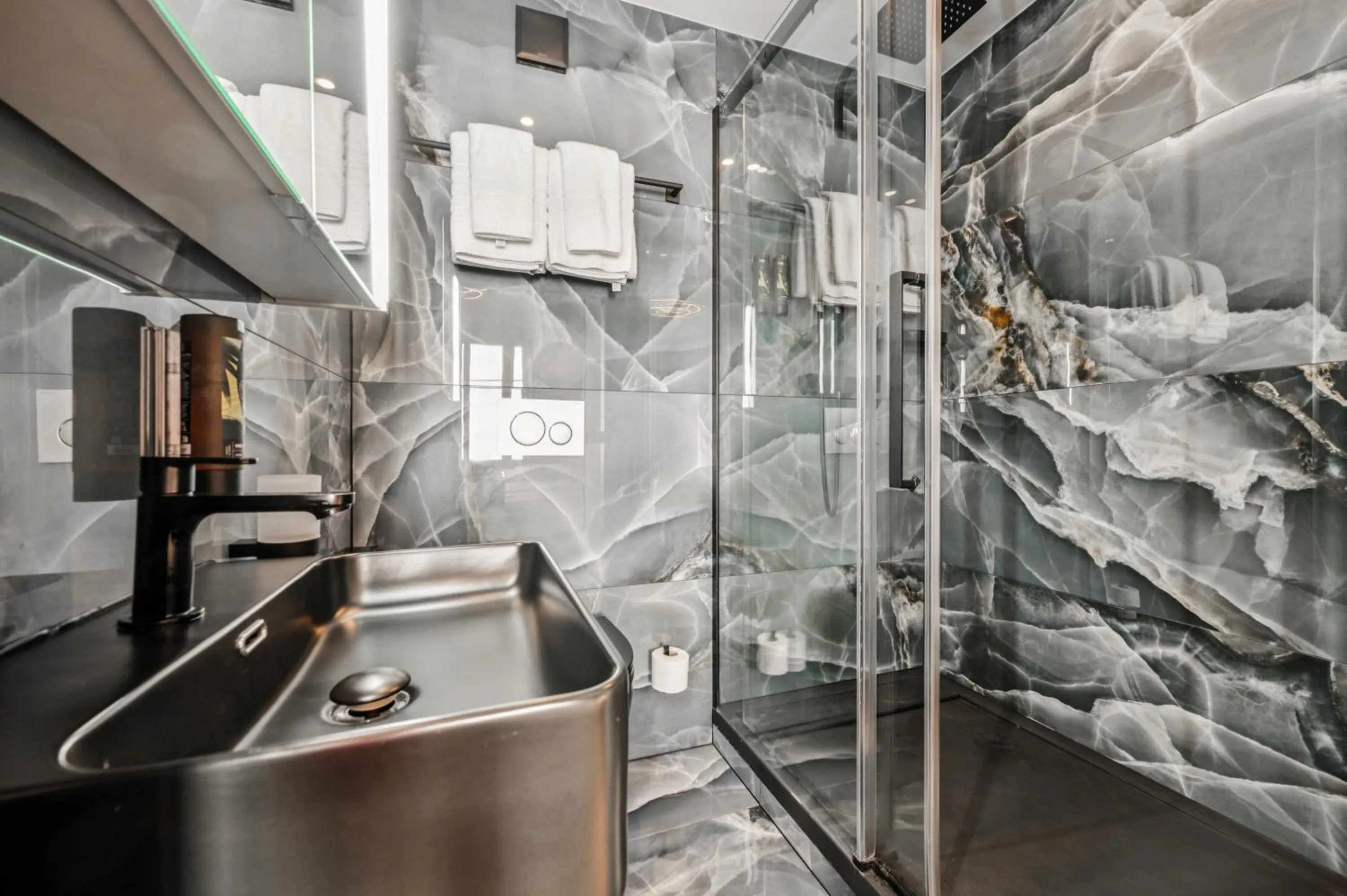 Bathroom in Hotel Sonne Interlaken-Matten