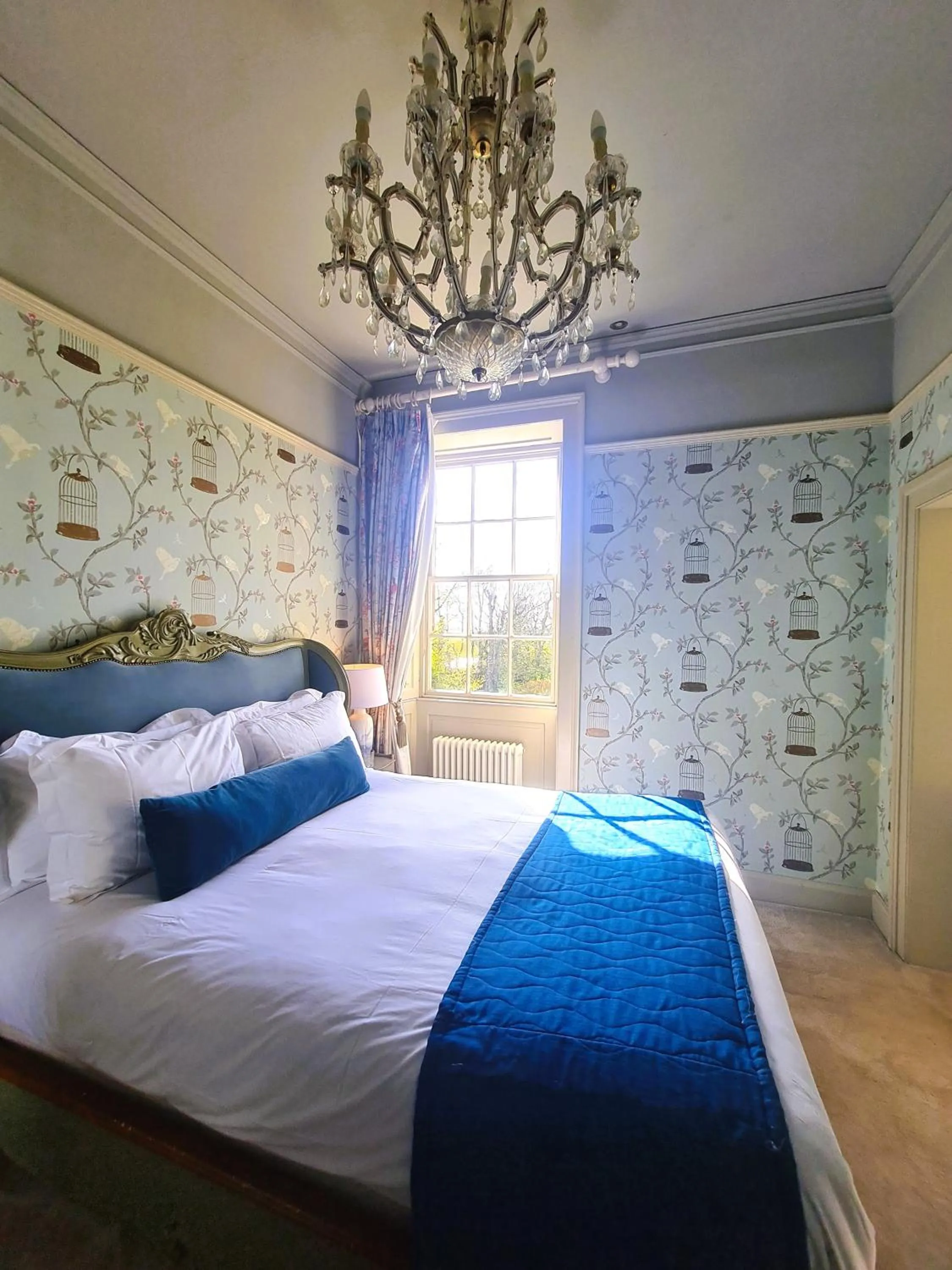 Bedroom, Bed in Newton Hall