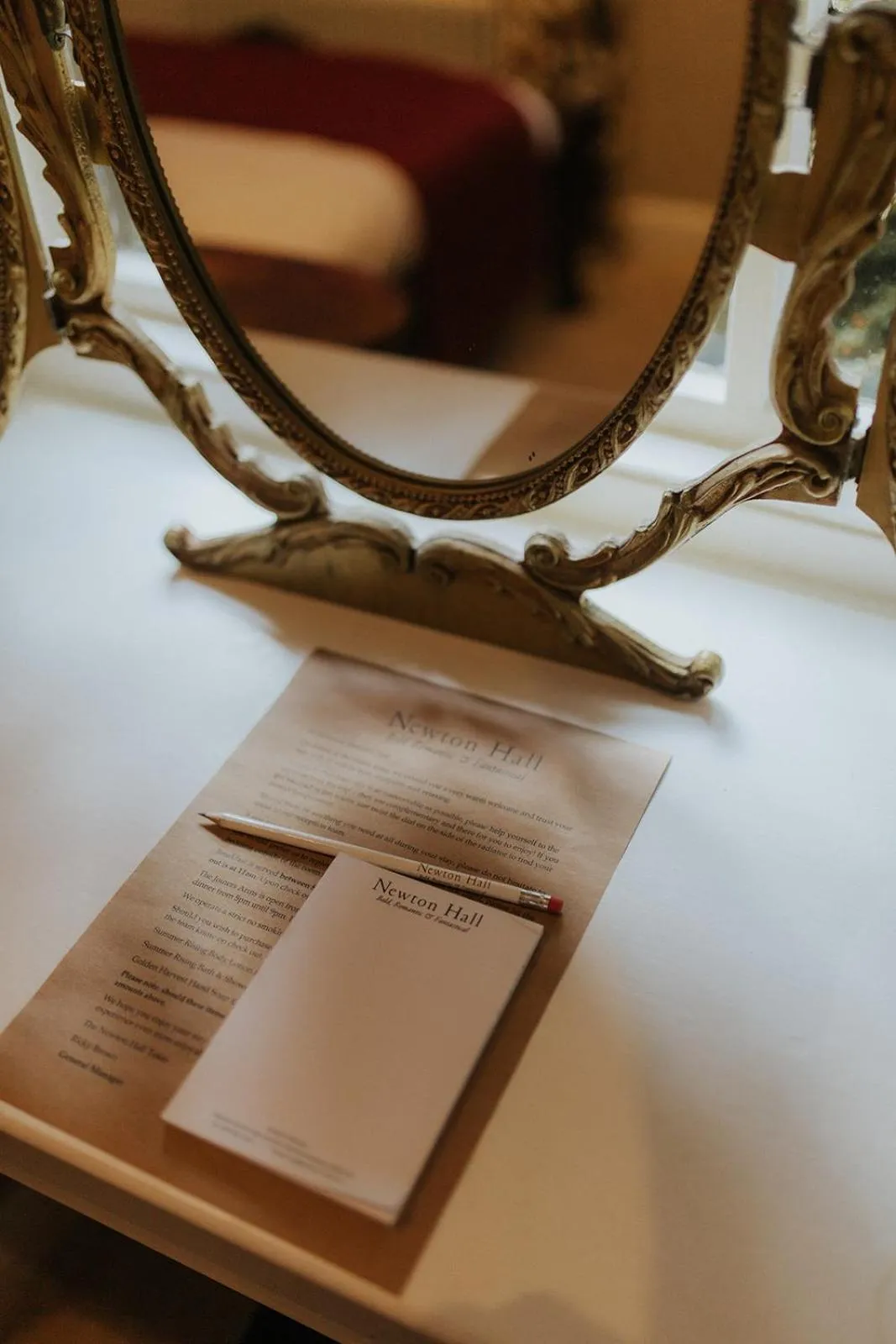 Decorative detail in Newton Hall